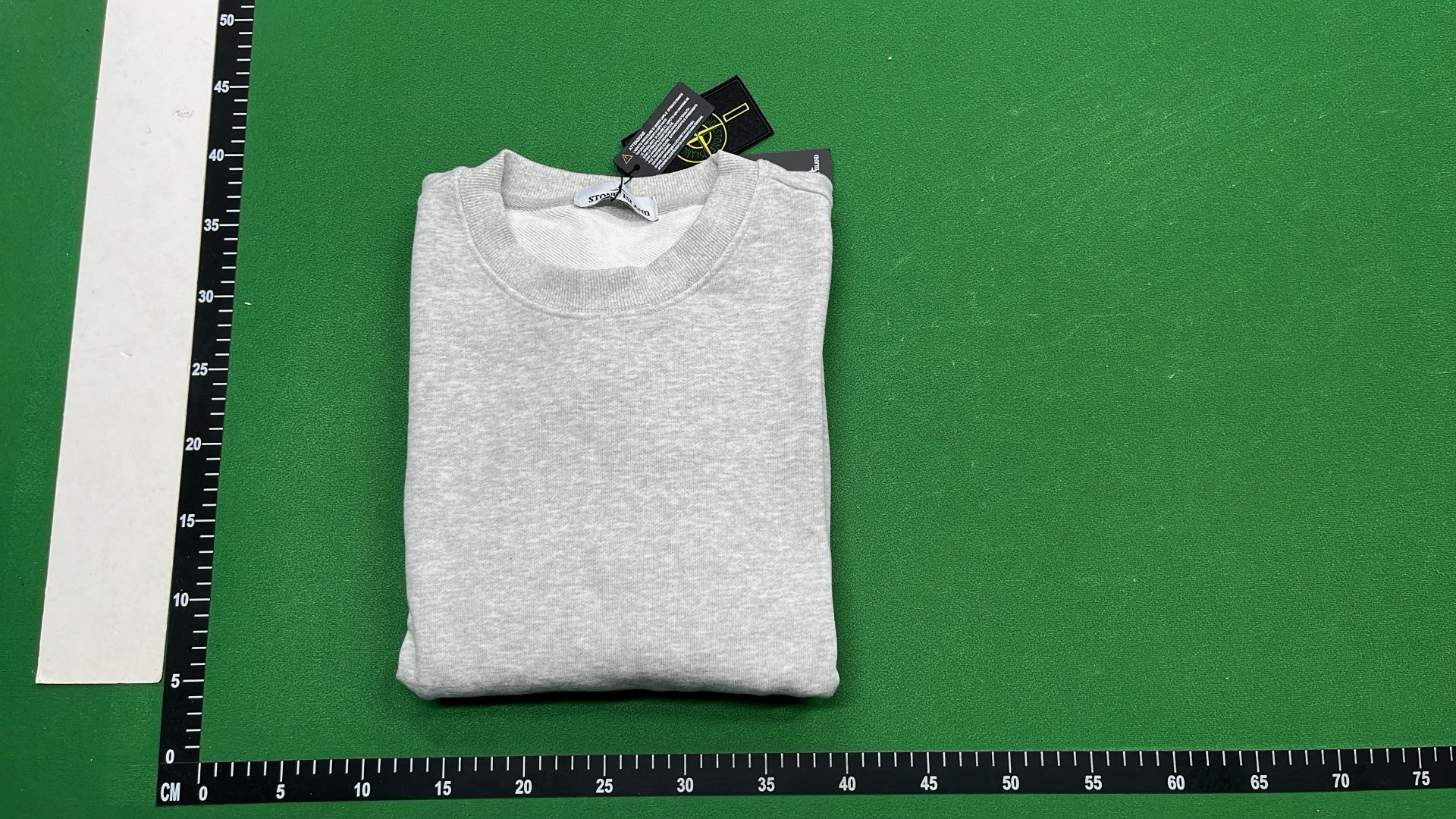 Beige Zip-Up Hoodie with Patch Logo