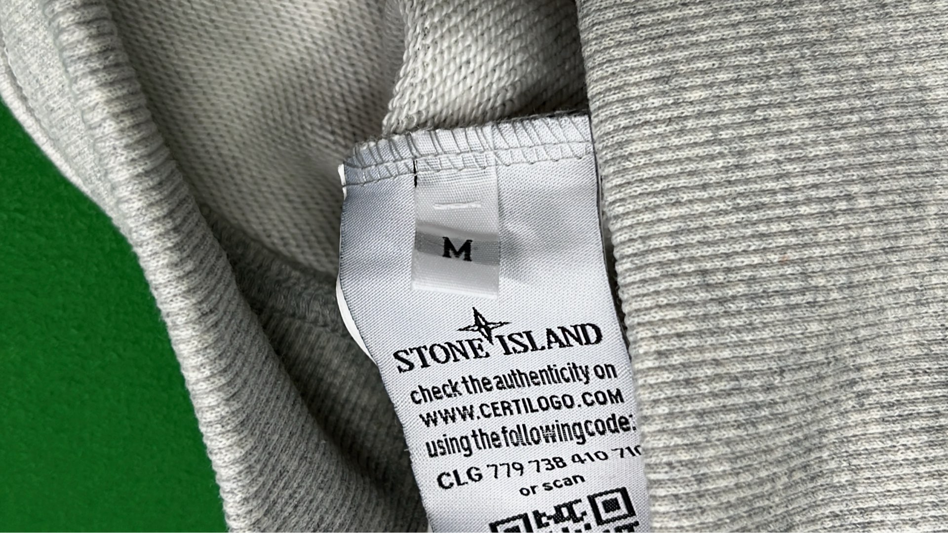Beige Zip-Up Hoodie with Patch Logo