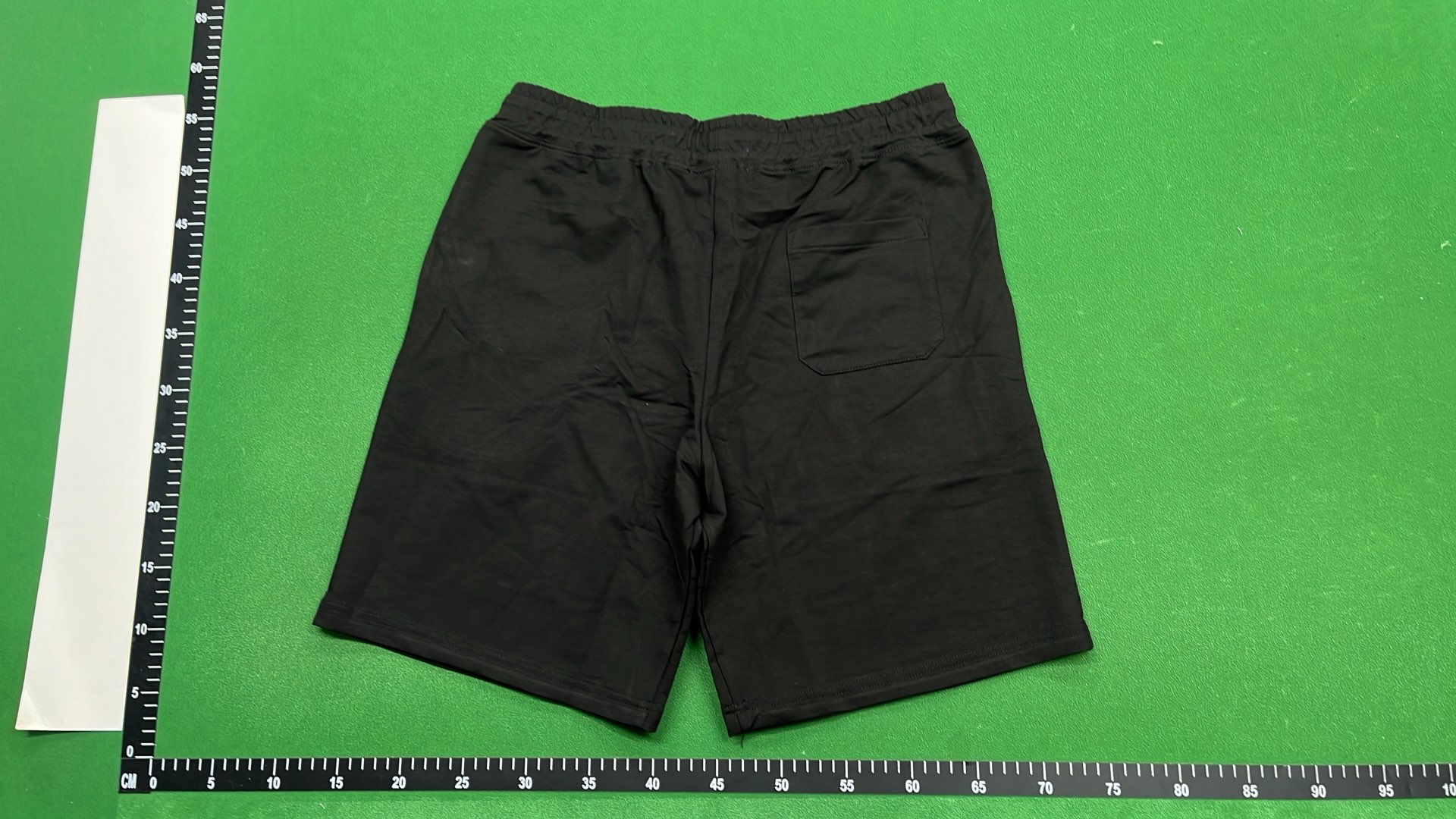 Men's Navy Blue Drawstring Shorts with White Trim
