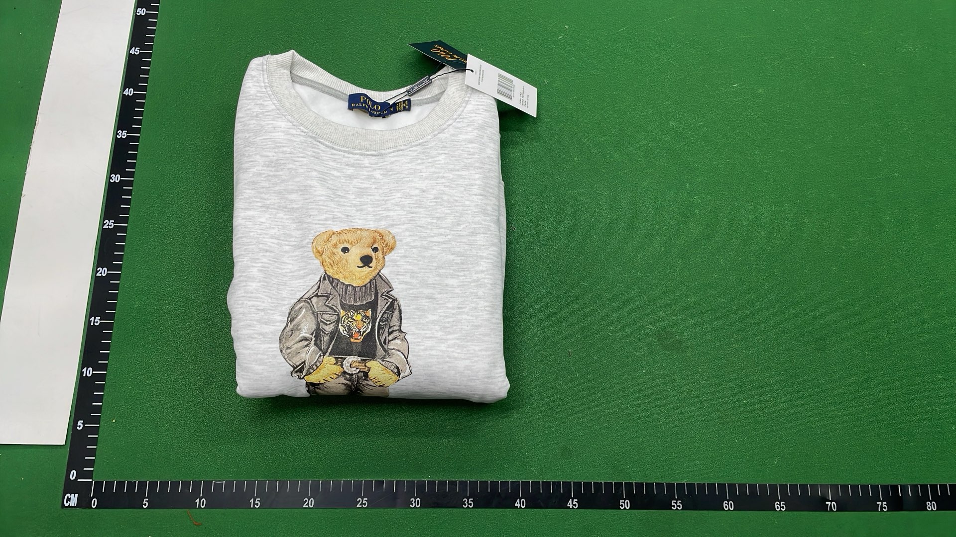 Polo Bear by Ralph Lauren Gray Hoodie Sweatshirt