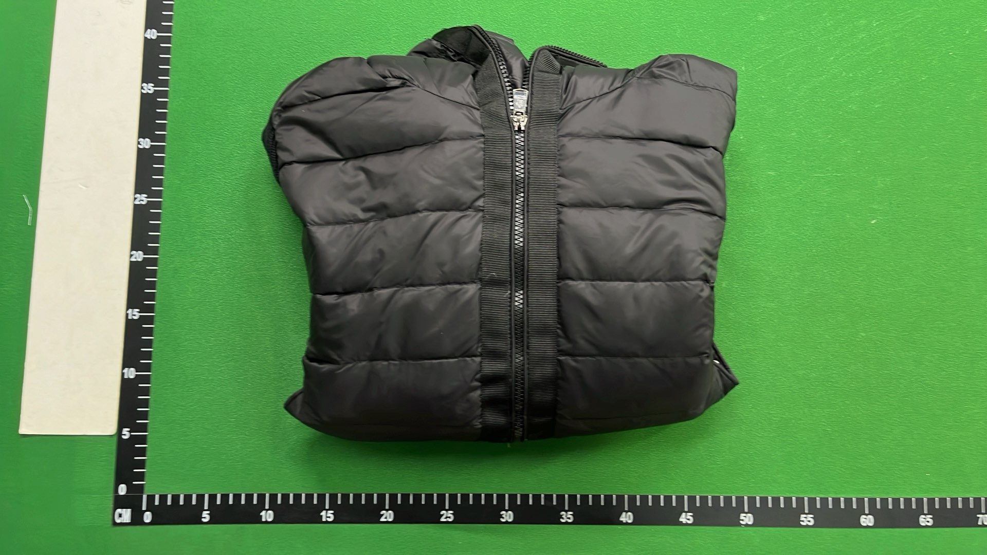 Moncler Black Puffer Vest with Hood