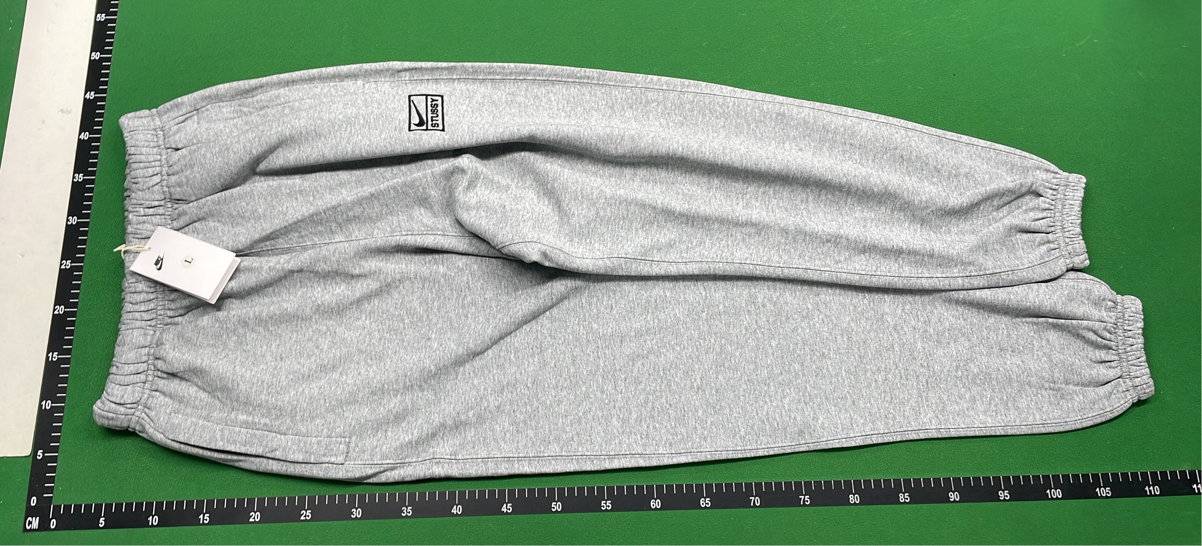 Nike x Stussy Crewneck Sweatshirt - Gray and Black