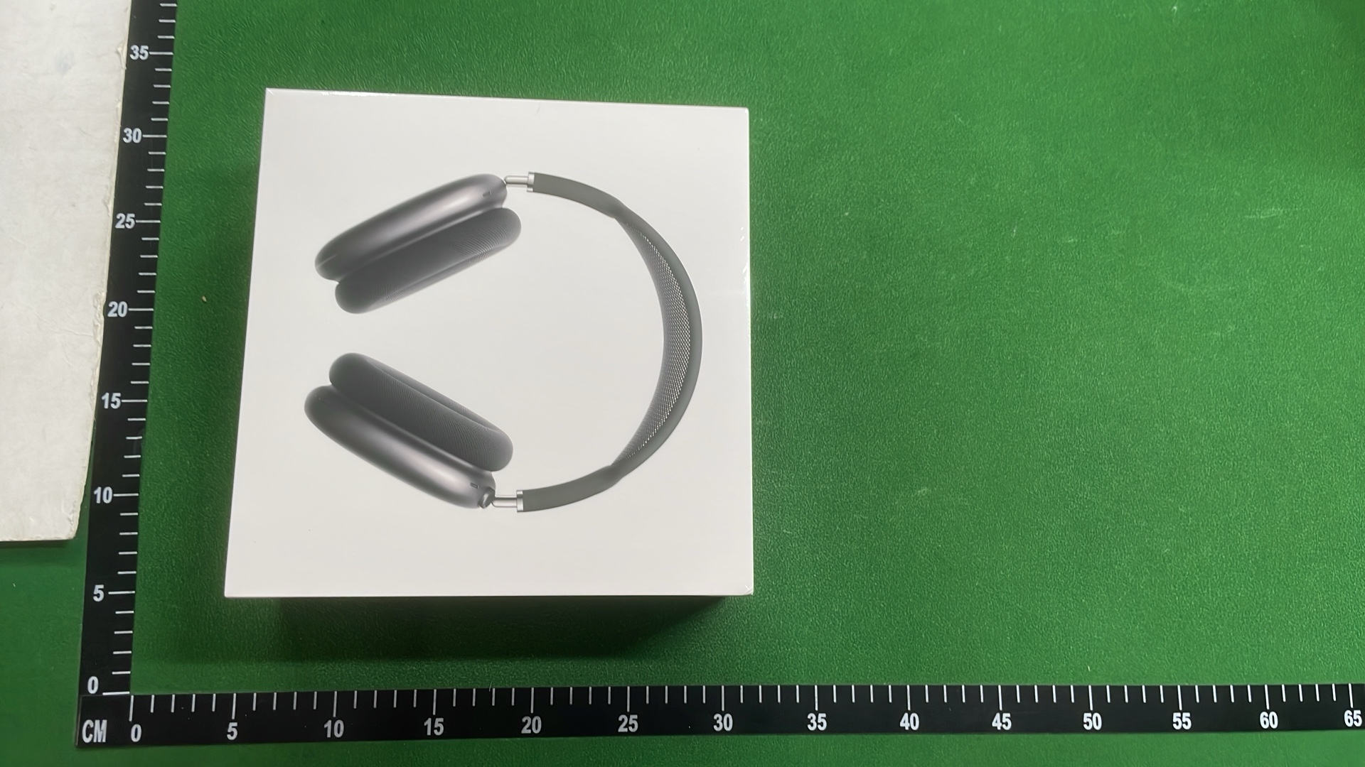 Blue Headphone with White Cushion