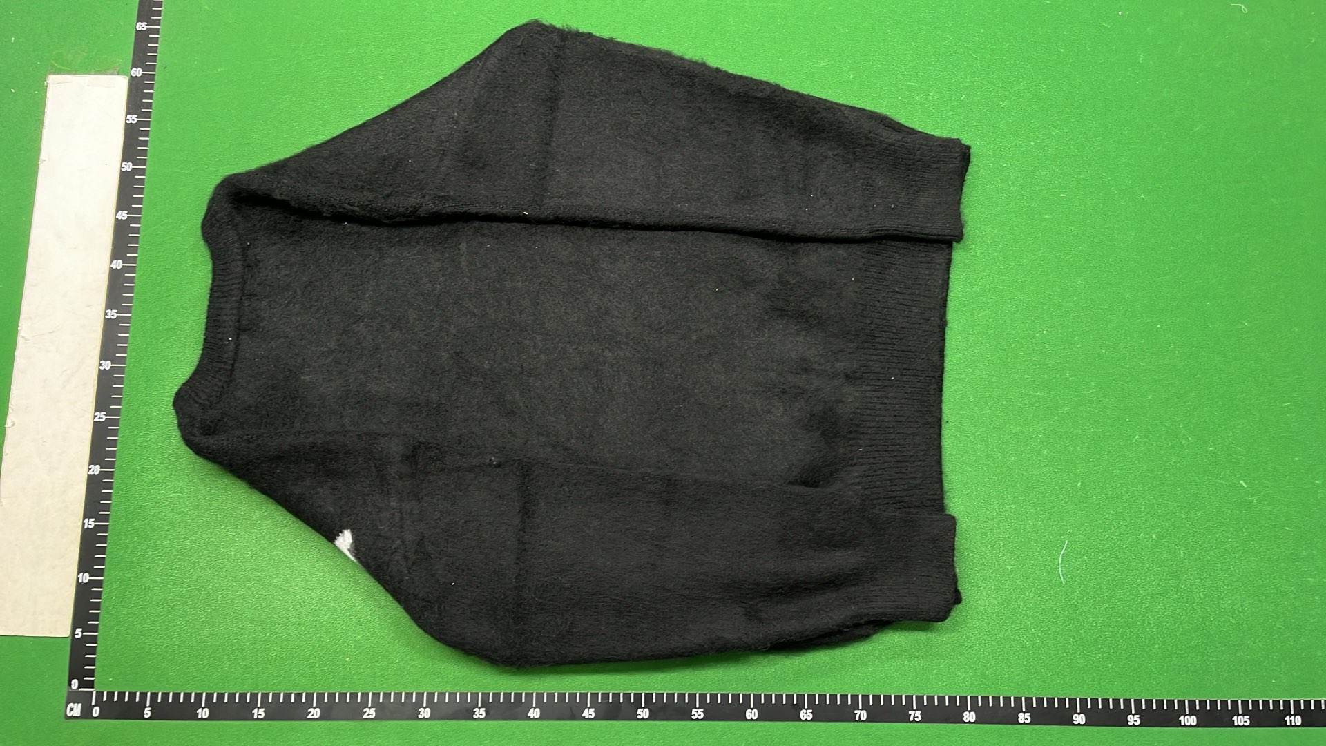 Black Graphic Sweater by Saint Laurent