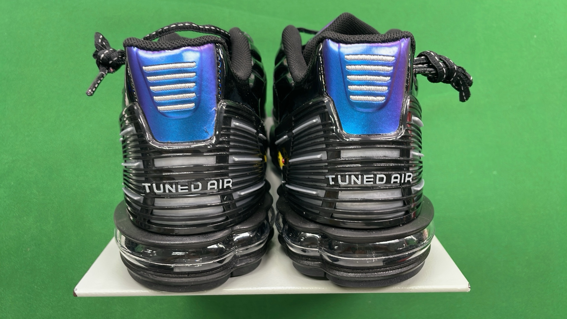 Nike Tuned Air Max 2003 Running Shoes White Blue
