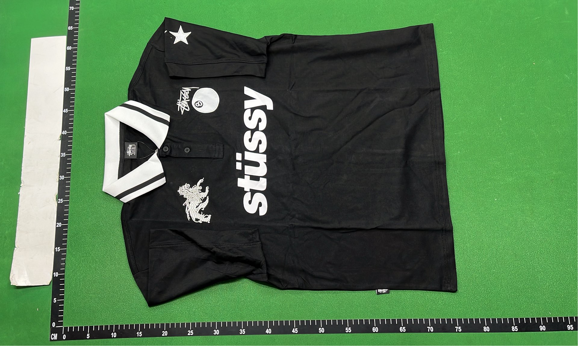 Black Nike Football Jersey with Star Logo