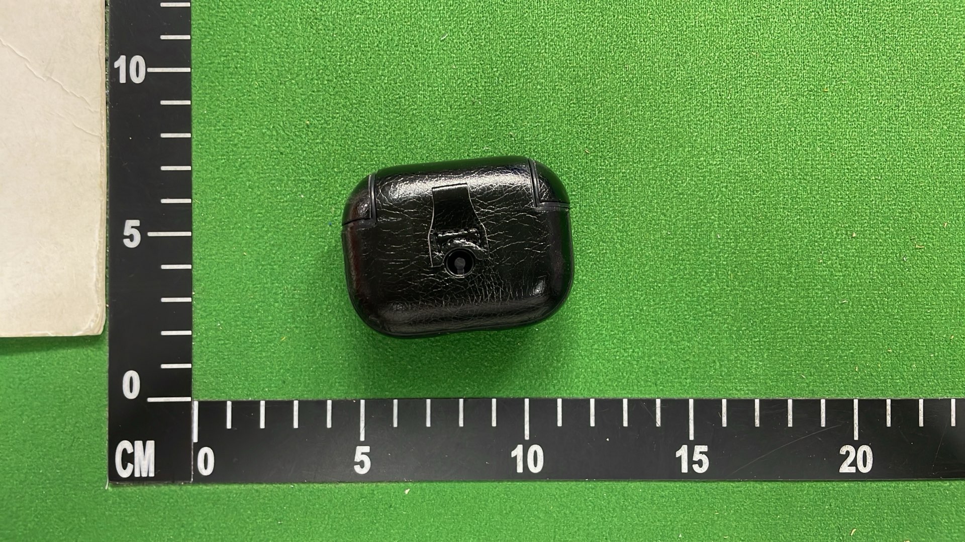 COACH Leather AirPods Case with Chain Strap