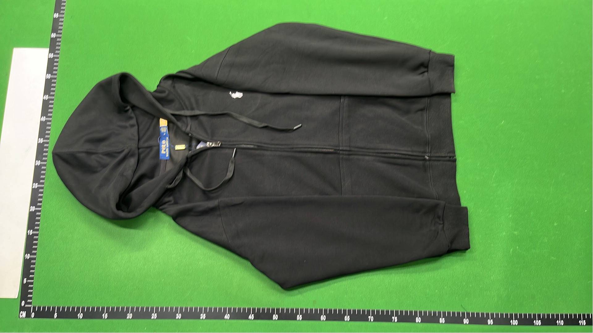 Polo Ralph Lauren Full-Zip Hoodie in White, Black, Gray