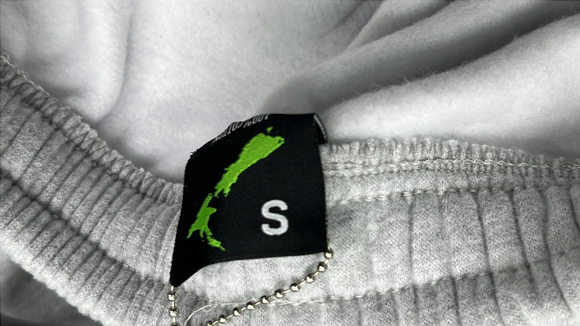 Gray Sweatpants with Logo Design