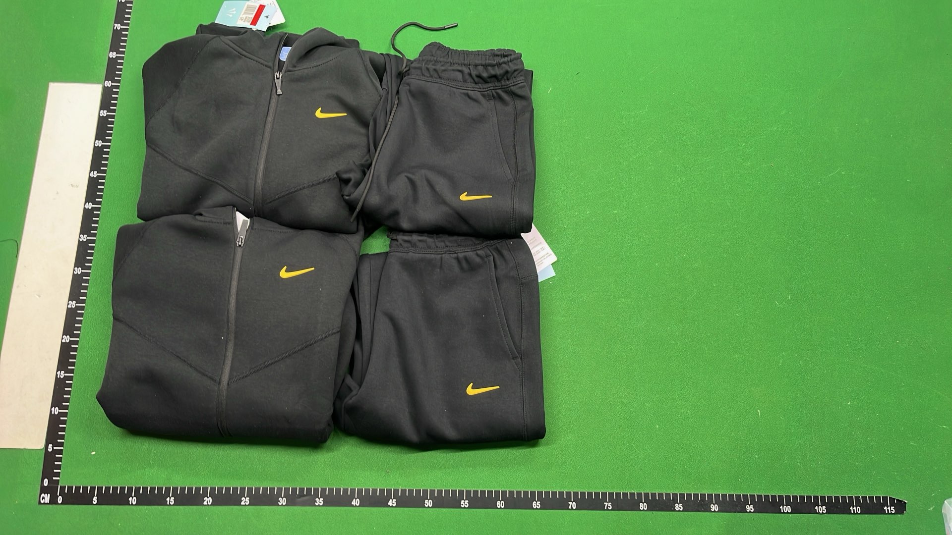 Nike Nocta Hoodie and Pants Set Black Gold Logo