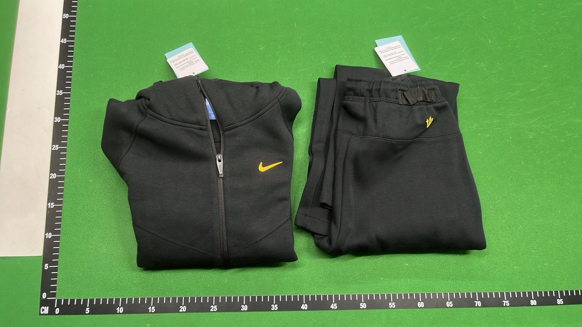 Nike Nocta Hoodie and Pants Set Black Gold Logo