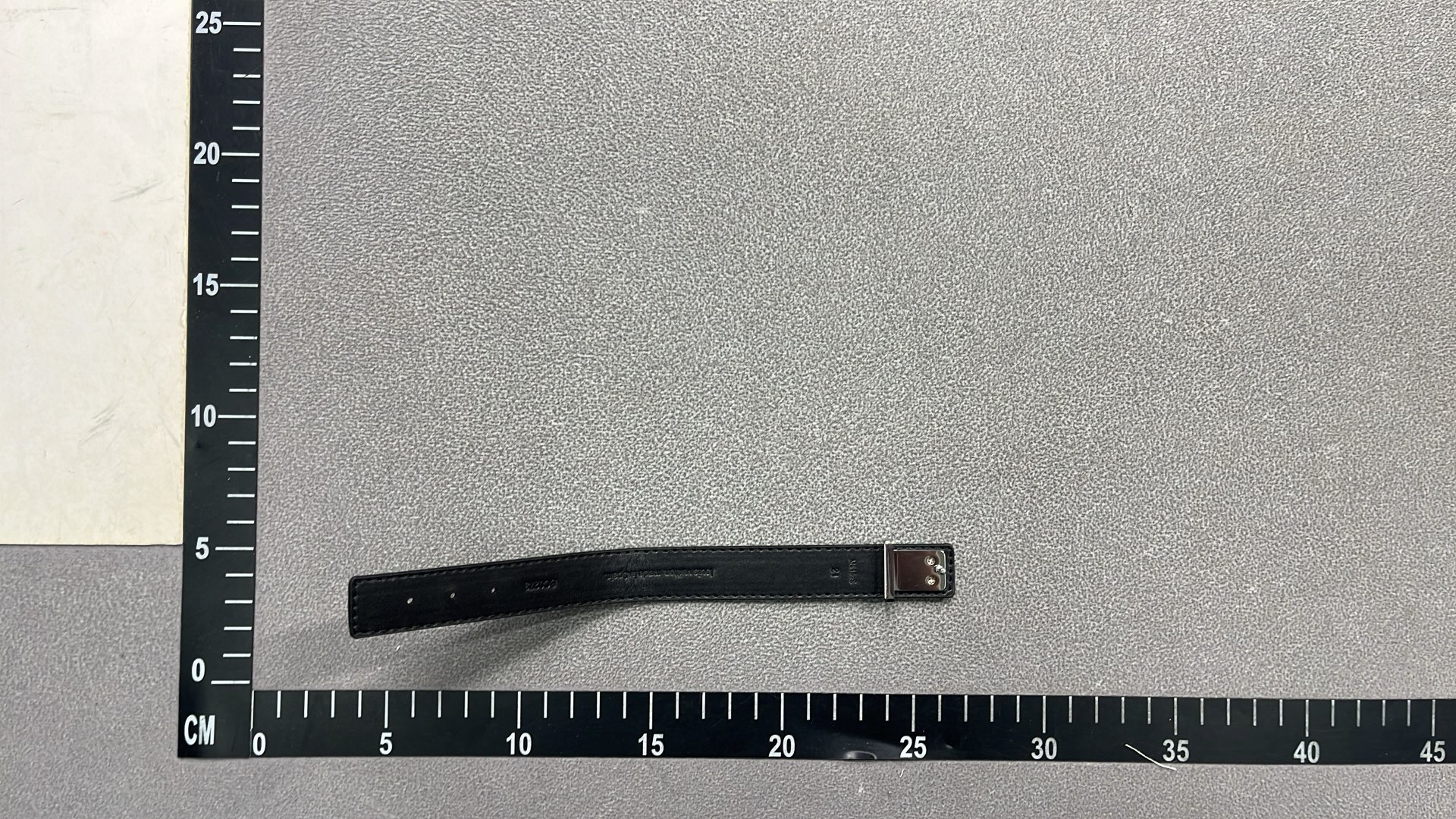 LV Monogram Leather Belt with Rose Gold Buckle