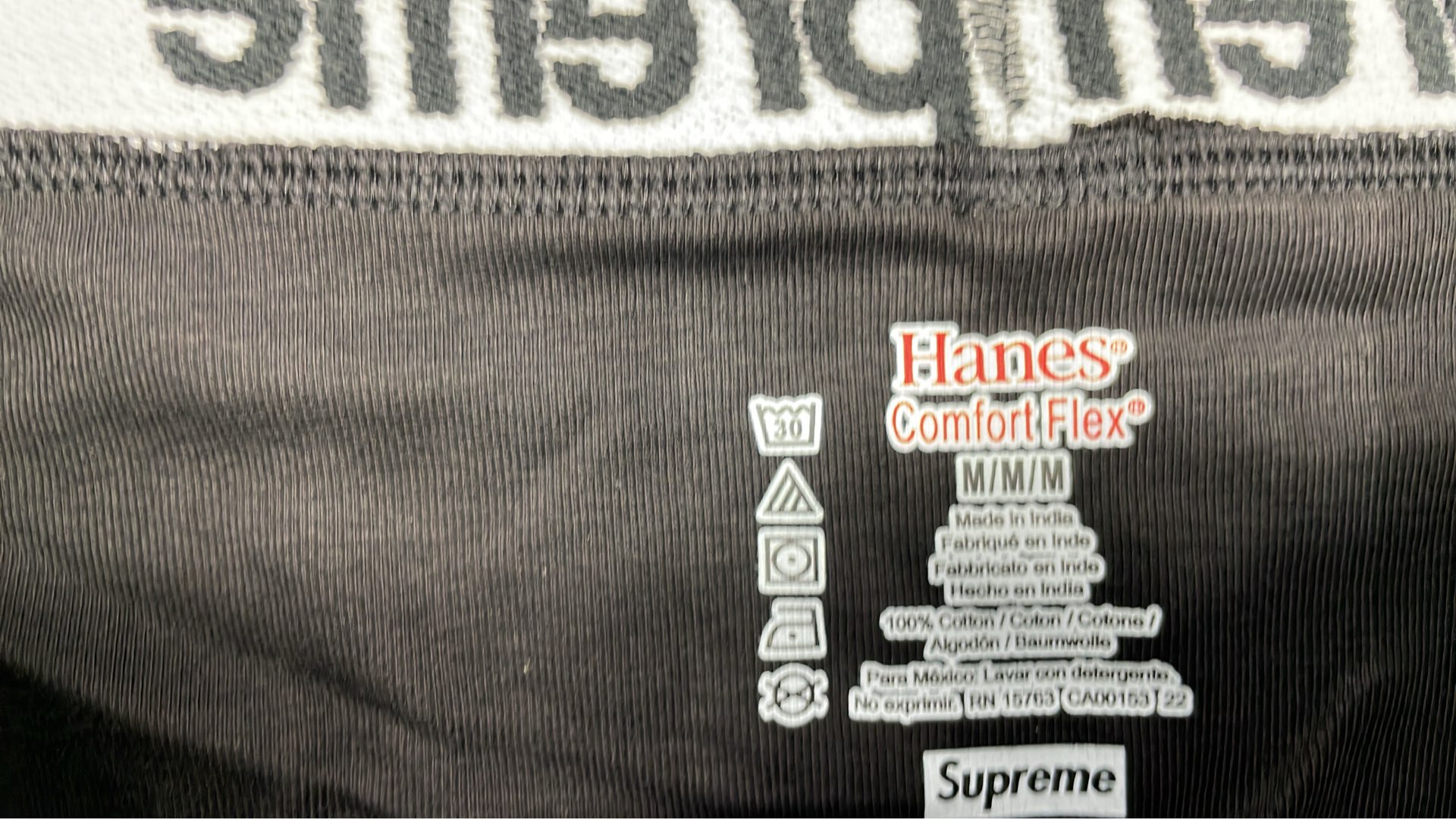 Supreme Red Box Logo Underwear for Men