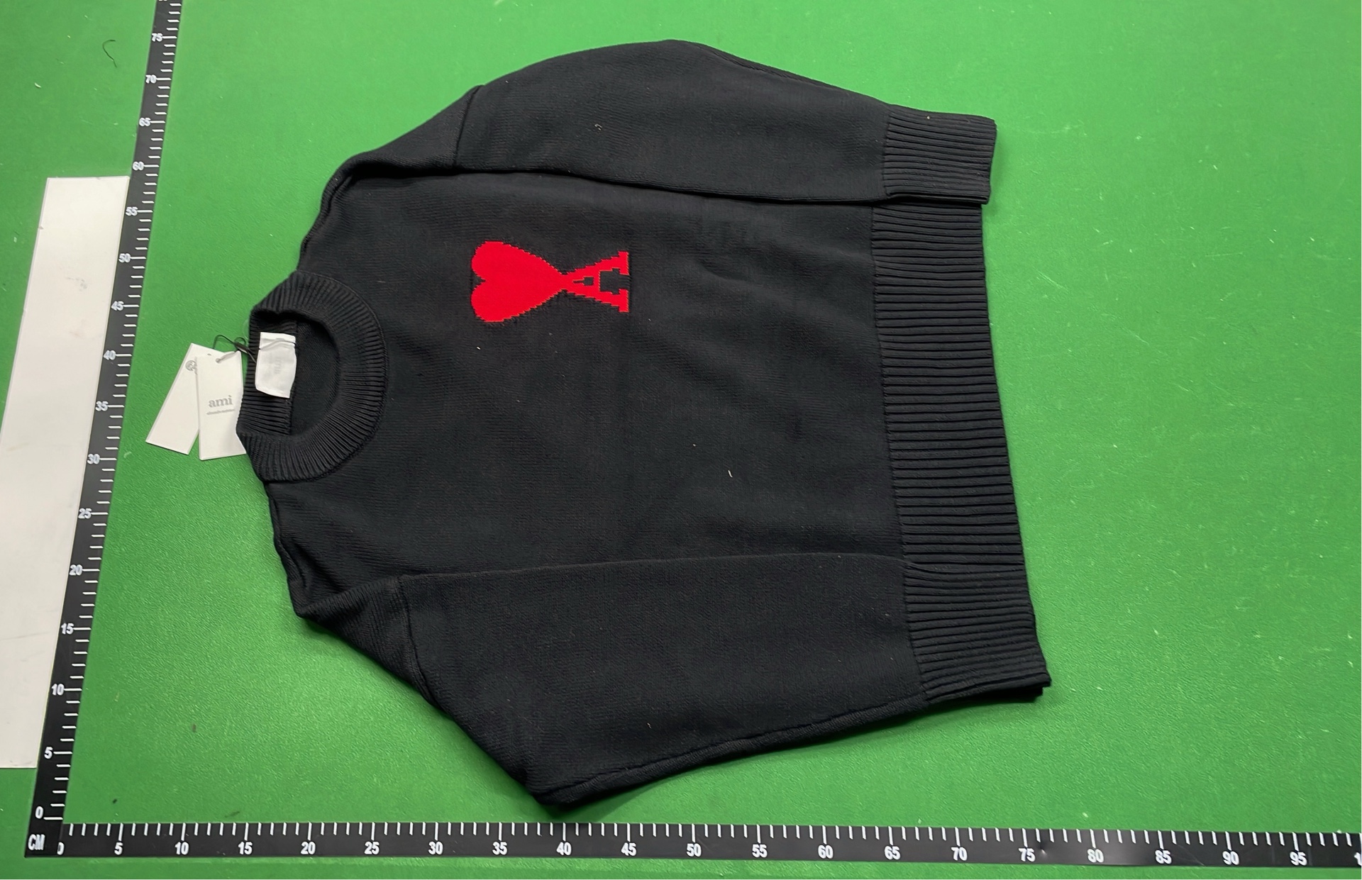 Heart Logo Knit Sweater in Multiple Colors