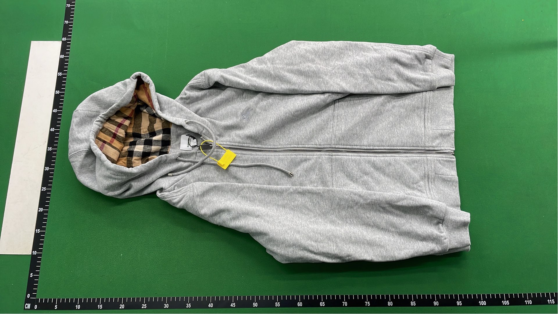Light Gray Hooded Zip-Up Sweatshirt for Men - Trendy Casual Wear