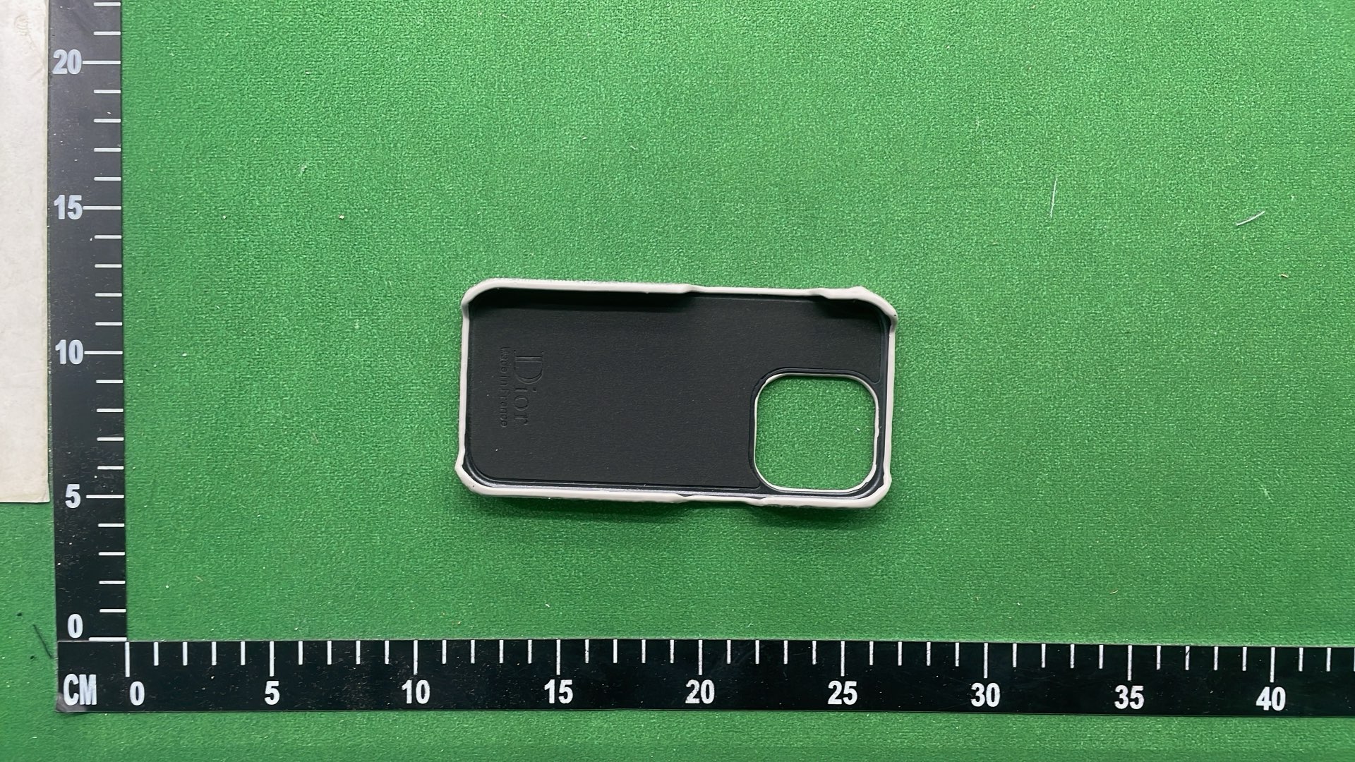 Dior Monogram iPhone Case - Blue and White Patterned Phone Cover