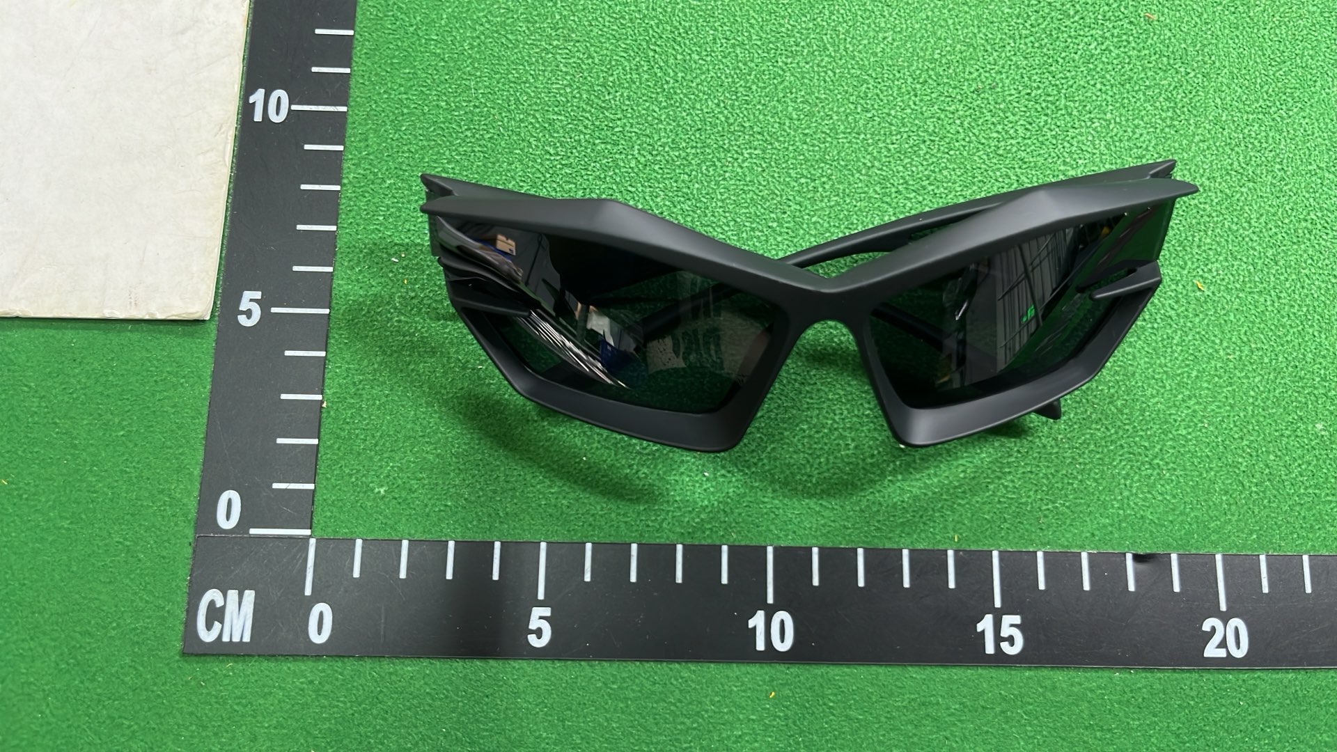 Orange Geometric Sunglasses for Men Women
