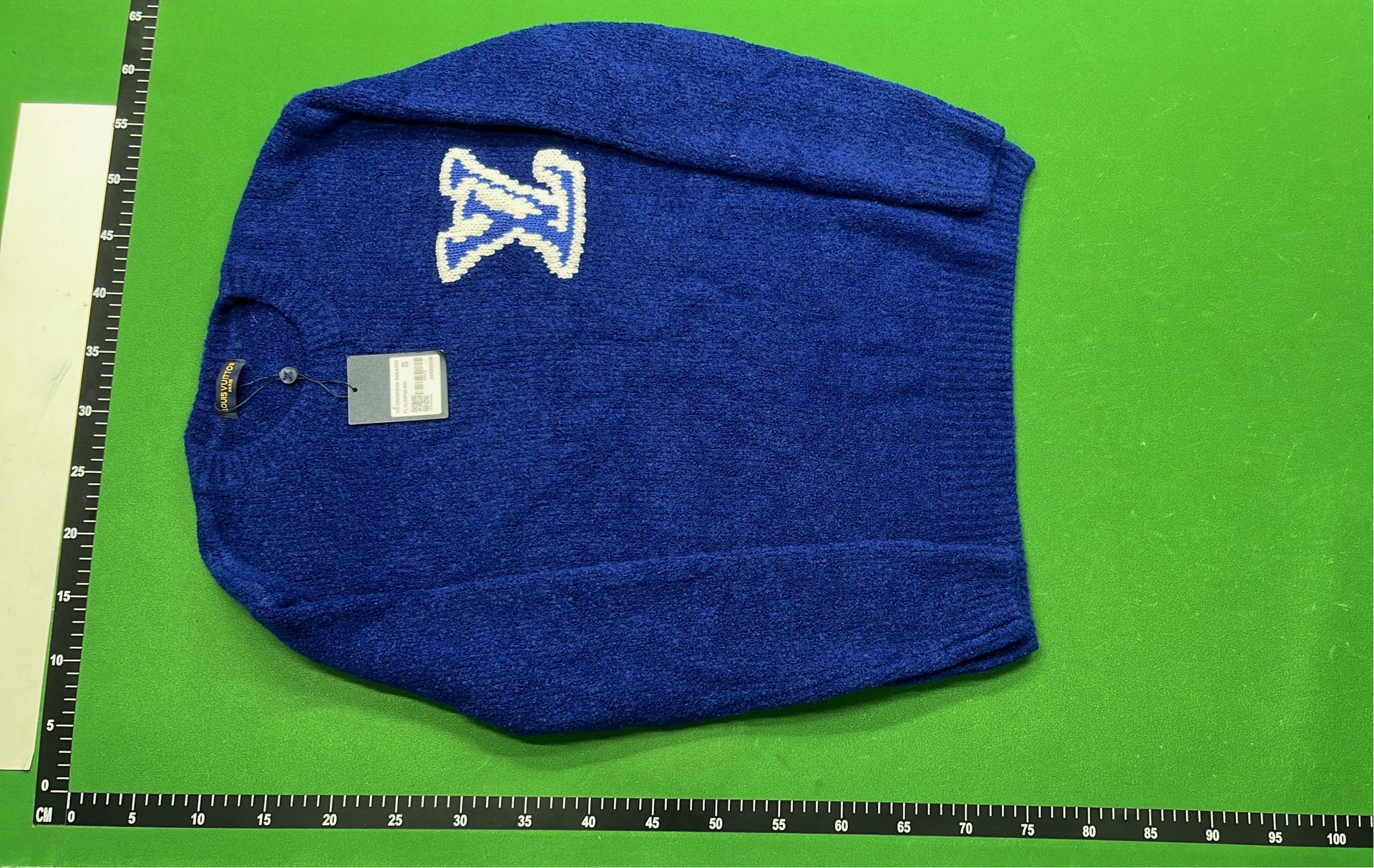 Vans Blue Knit Sweater with Logo