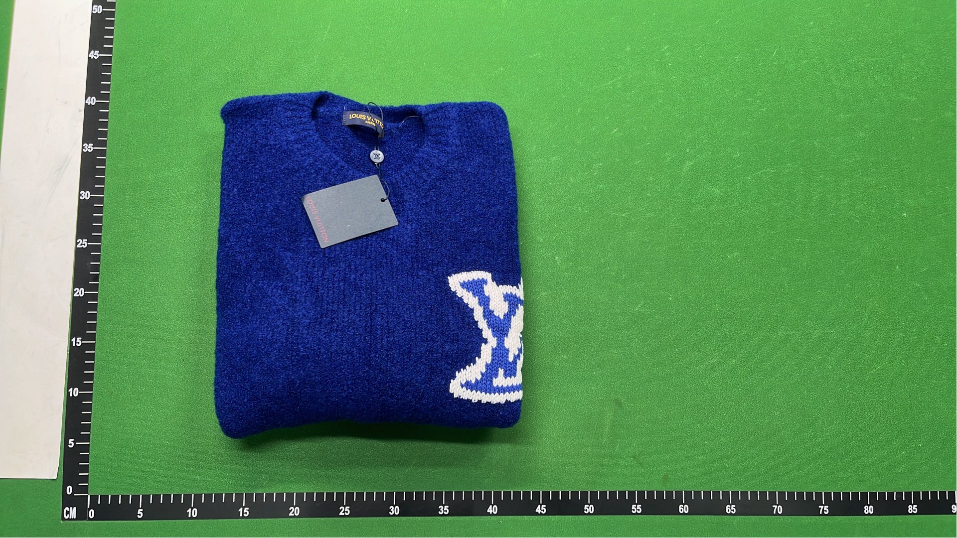 Vans Blue Knit Sweater with Logo