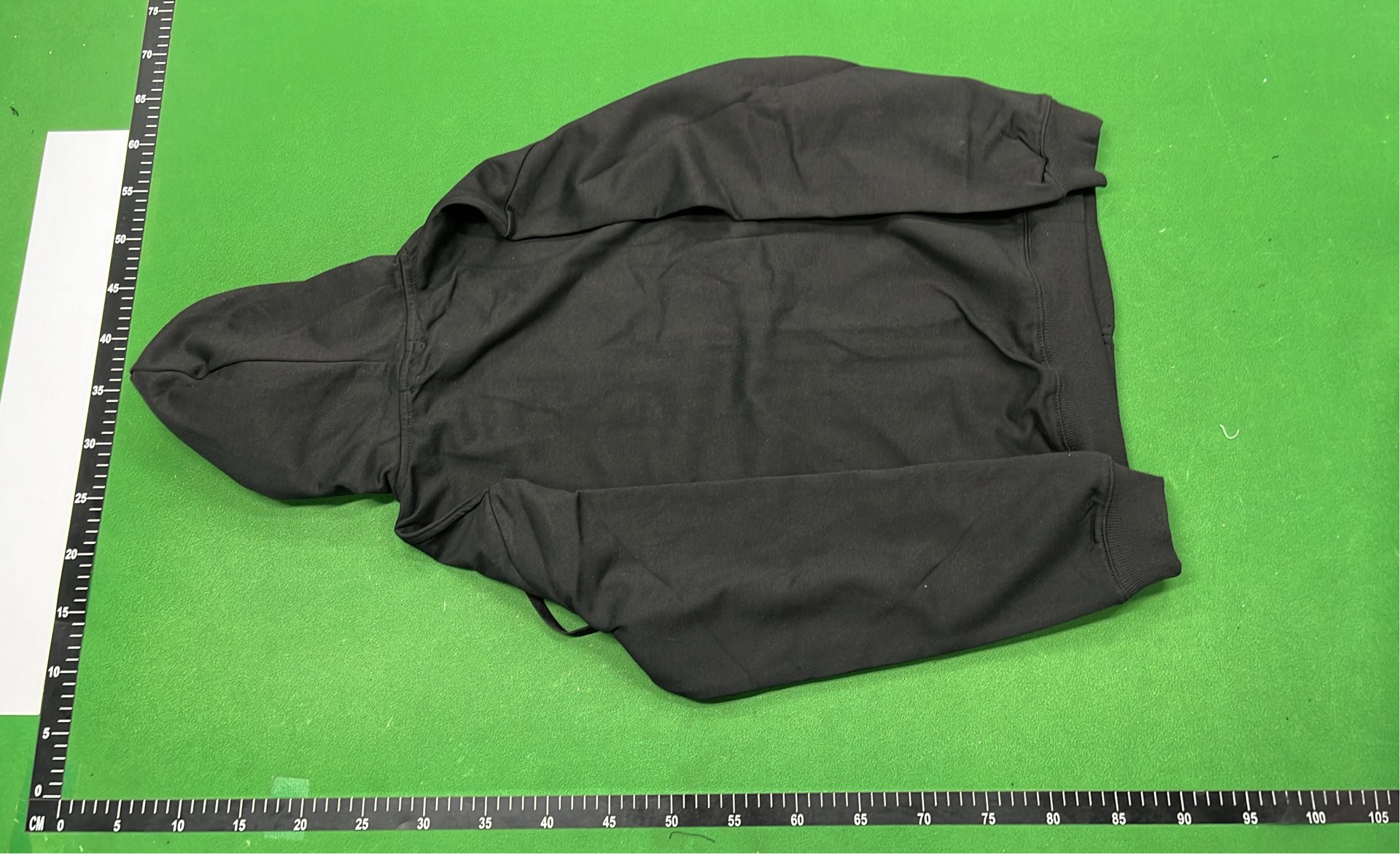 Men's Black Full-Zip Hoodie with Pony Logo