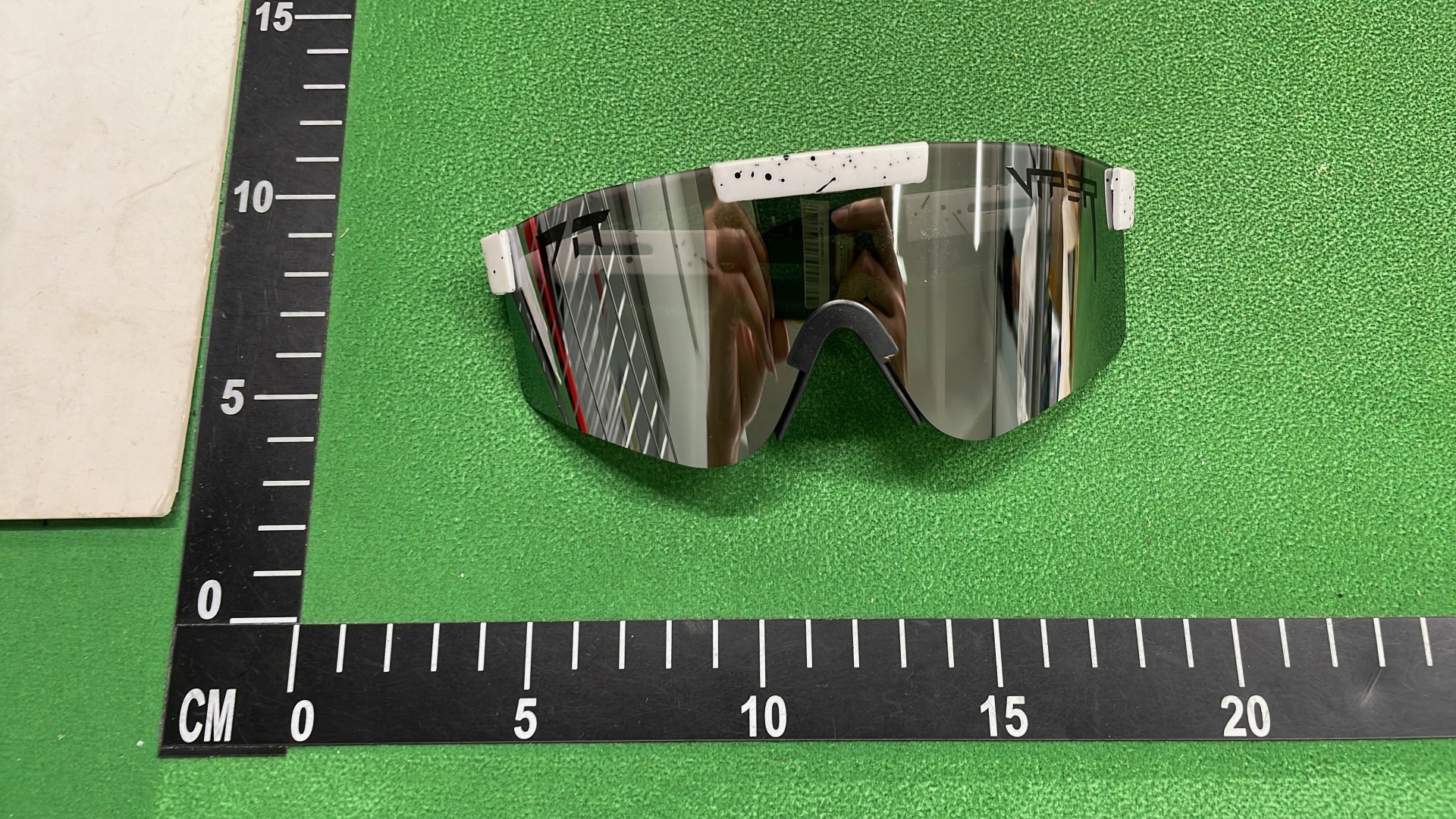 Viper Shield Sunglasses - Blue Purple Mirror Lens Sports Eyewear