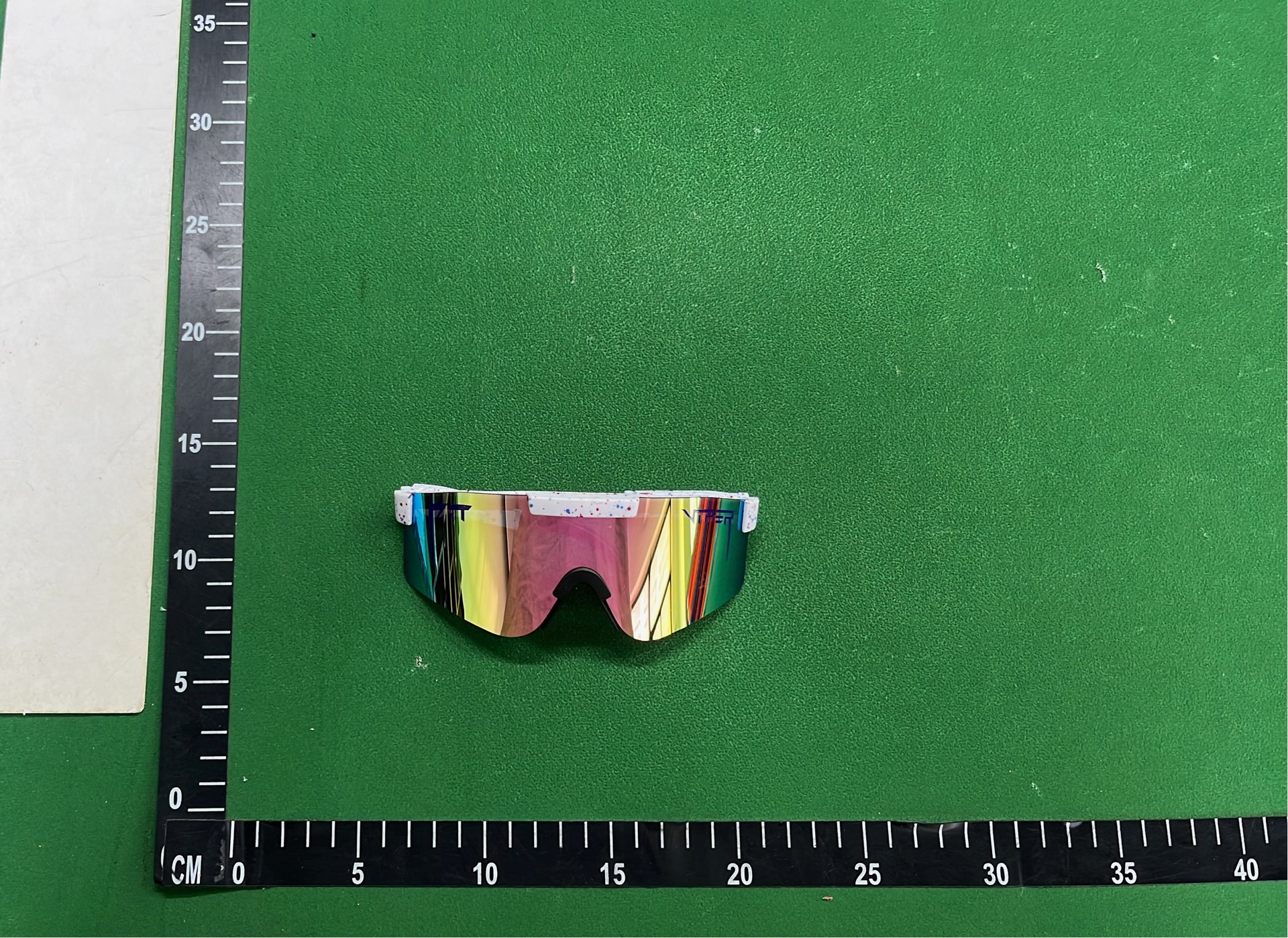 Viper Shield Sunglasses - Blue Purple Mirror Lens Sports Eyewear