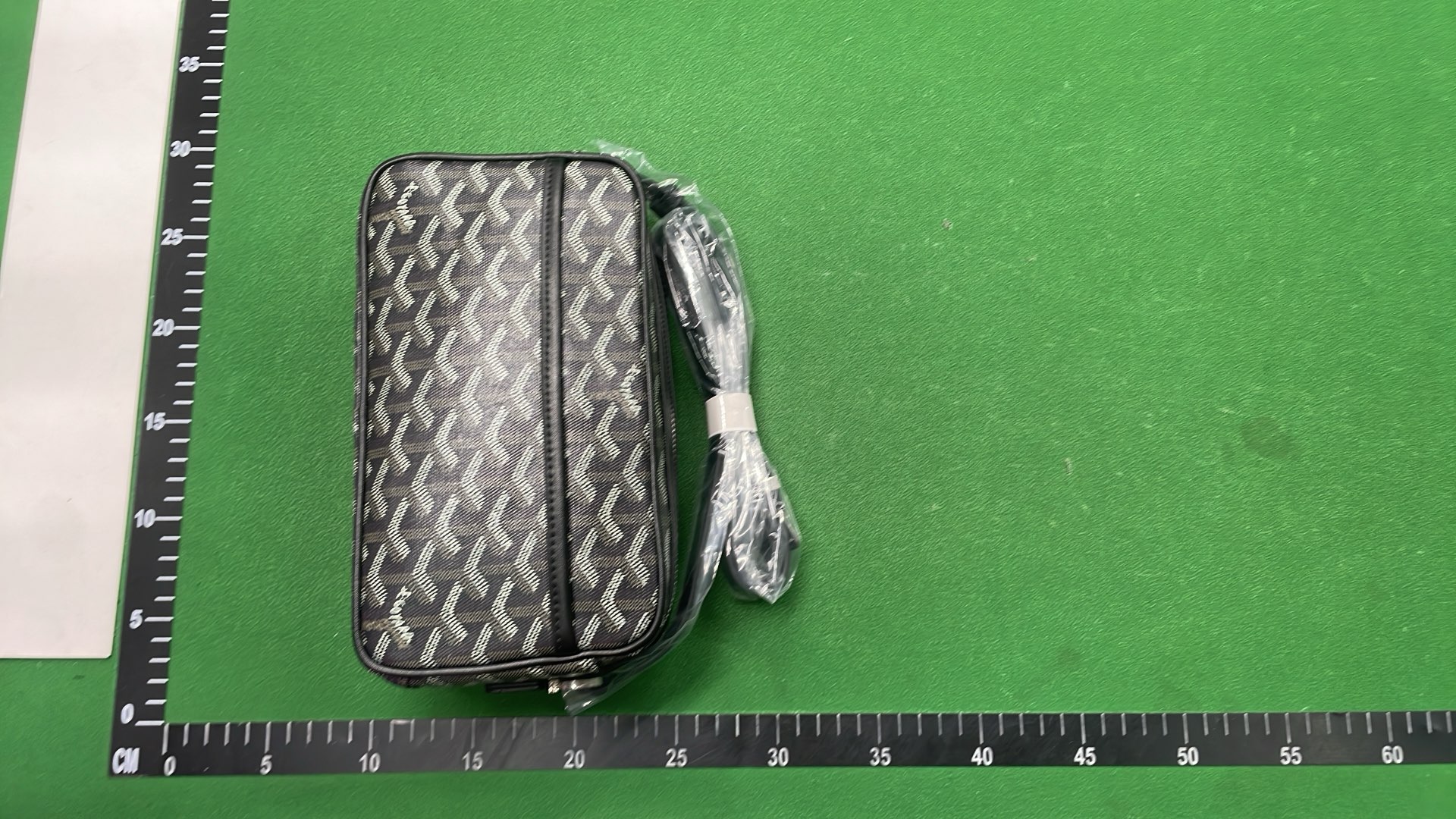 Goyard Yellow Monogram Canvas Crossbody Bag