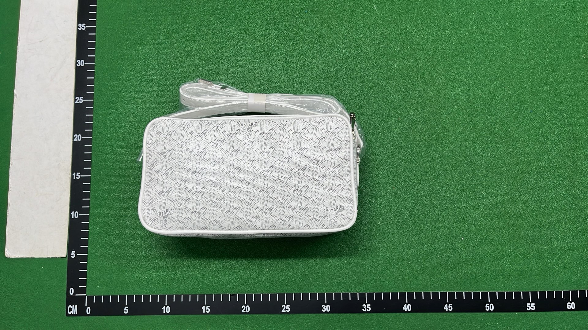 Goyard Yellow Monogram Canvas Crossbody Bag