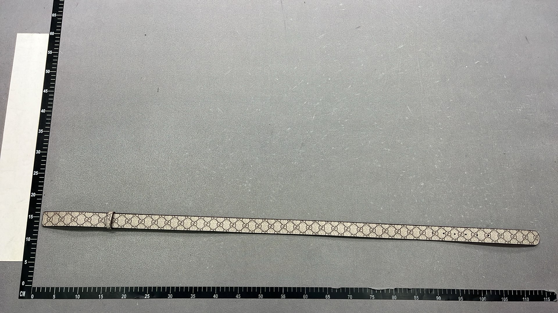 Louis Vuitton Monogram Leather Belt with LV Buckle