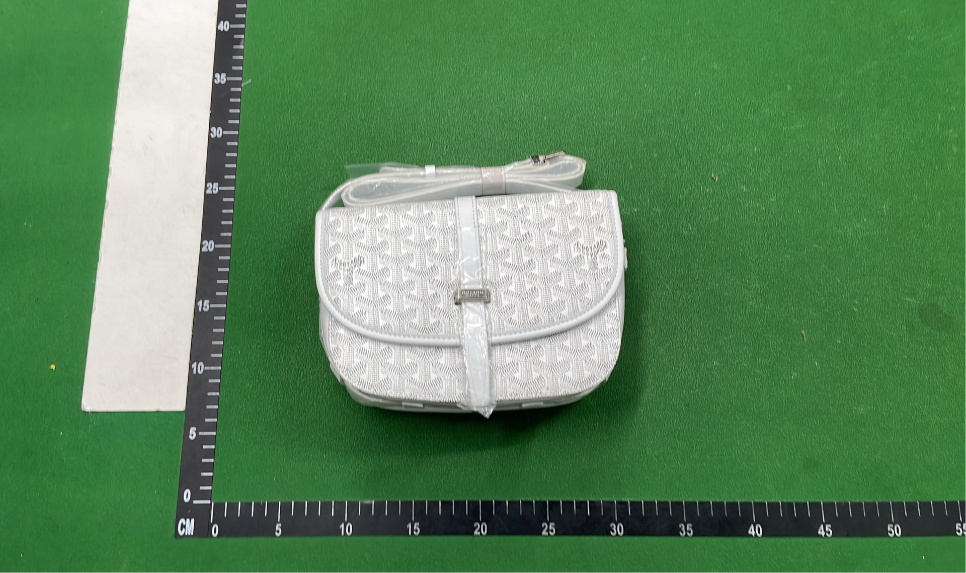 MCM Monogram Crossbody Bag for Women - Grey