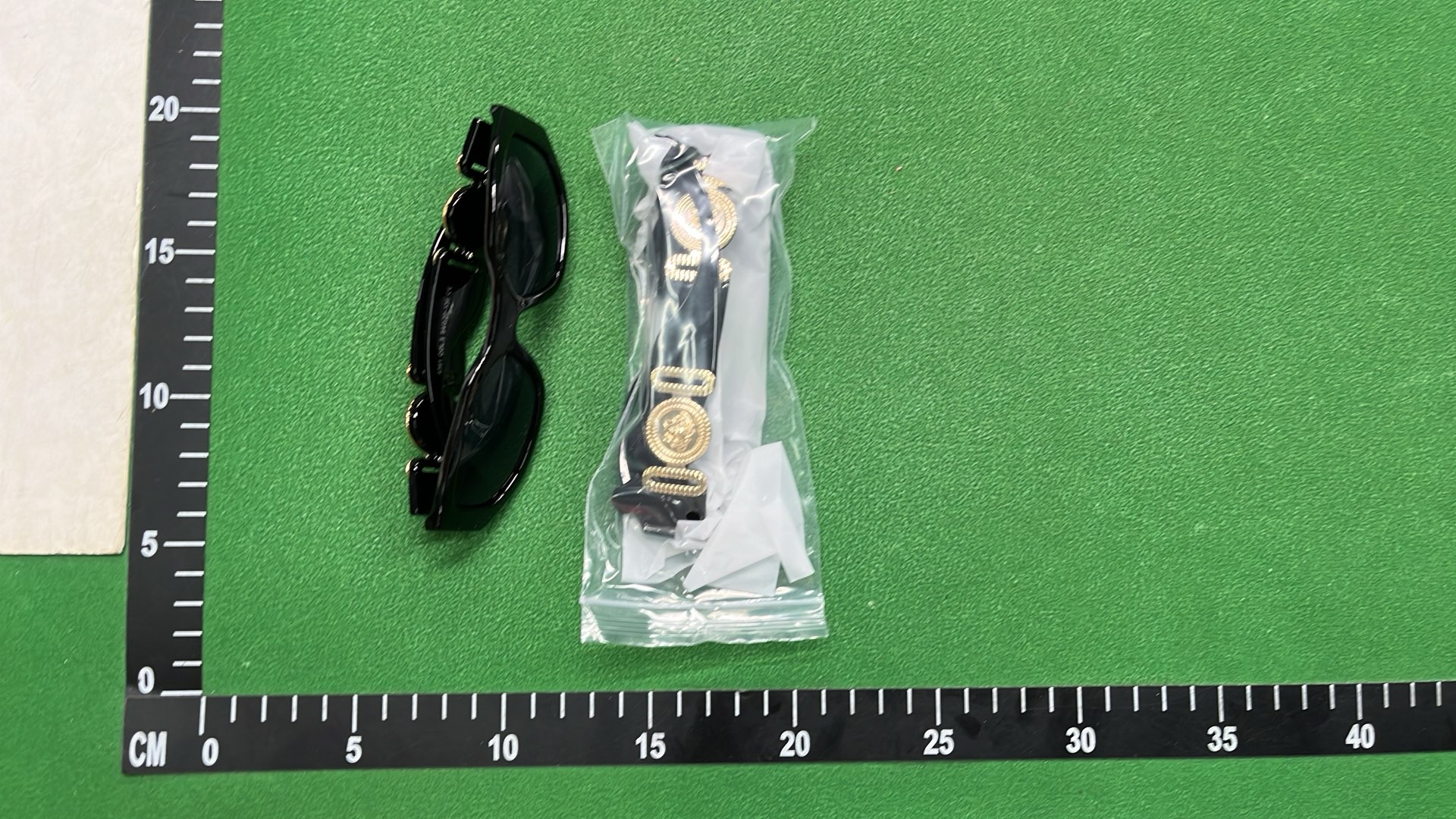 Versace Tortoise Shell Sunglasses with Gold Medusa Emblem