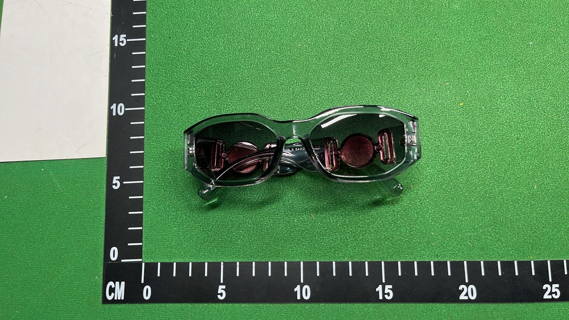 Versace Tortoise Shell Sunglasses with Gold Medusa Emblem