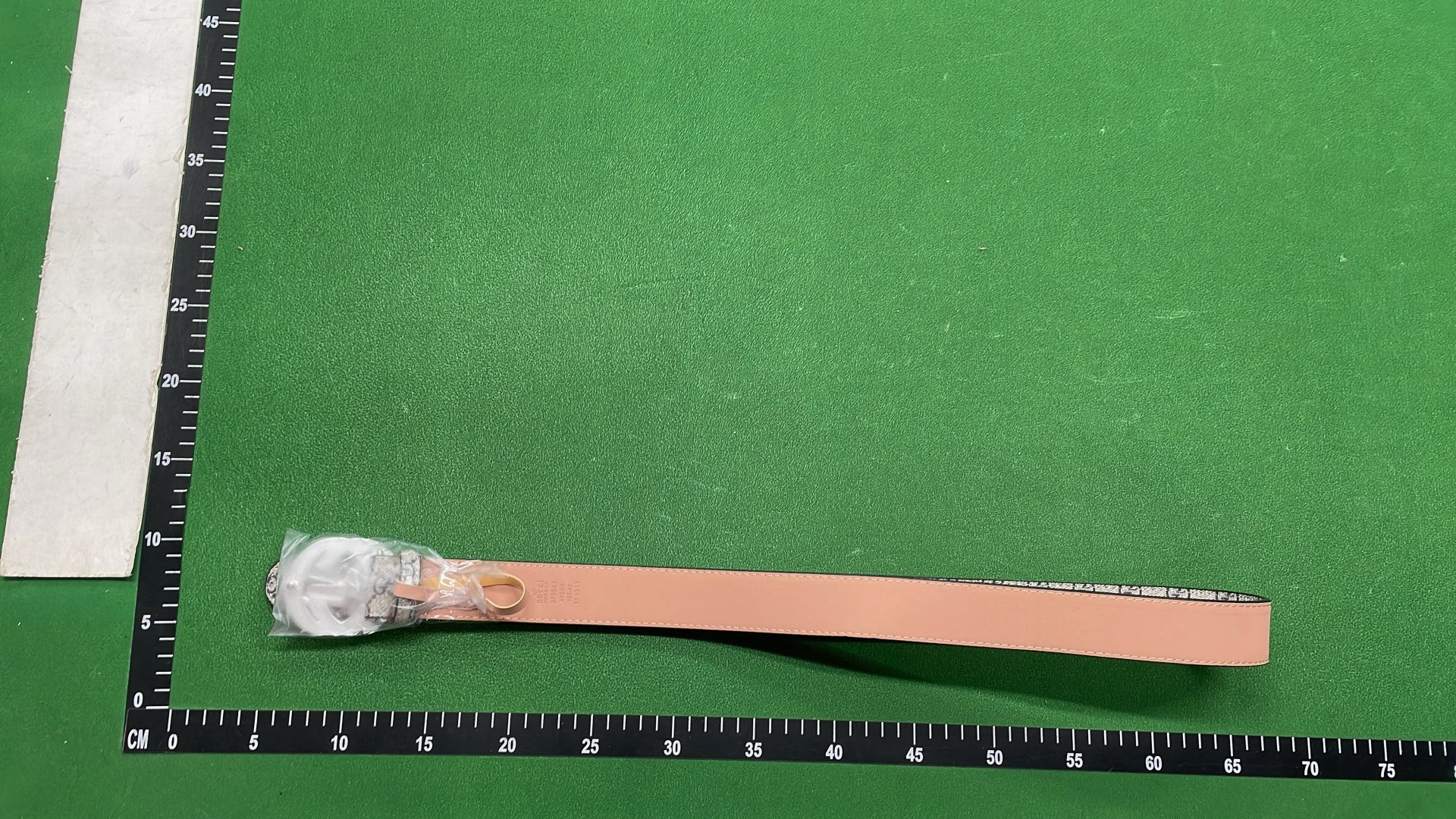 Gucci Web Stripe Belt with Silver Buckle