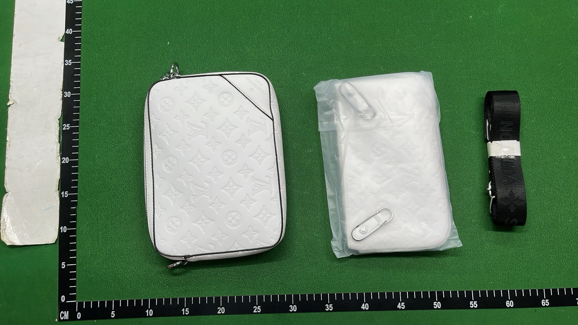 LV Monogram Canvas Crossbody Bag for Men and Women