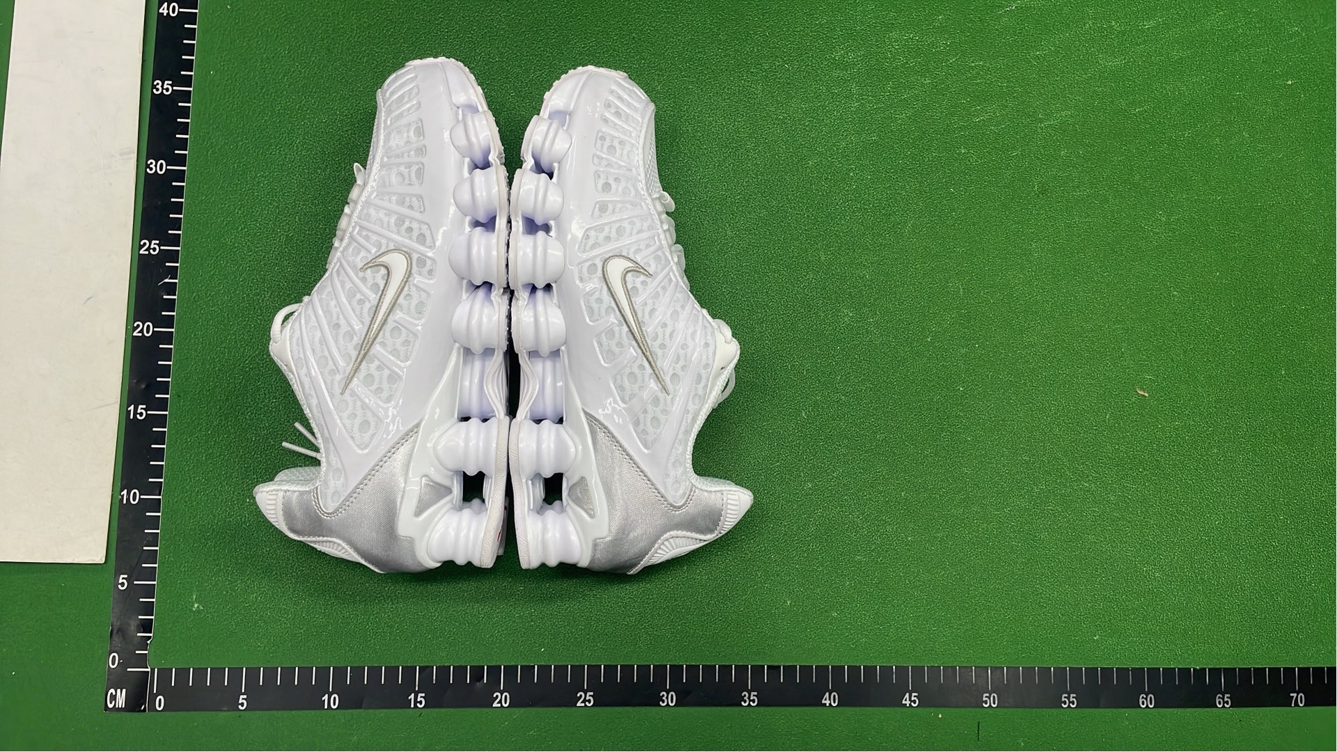 Nike Shox NZ Women's Running Shoes White Blue