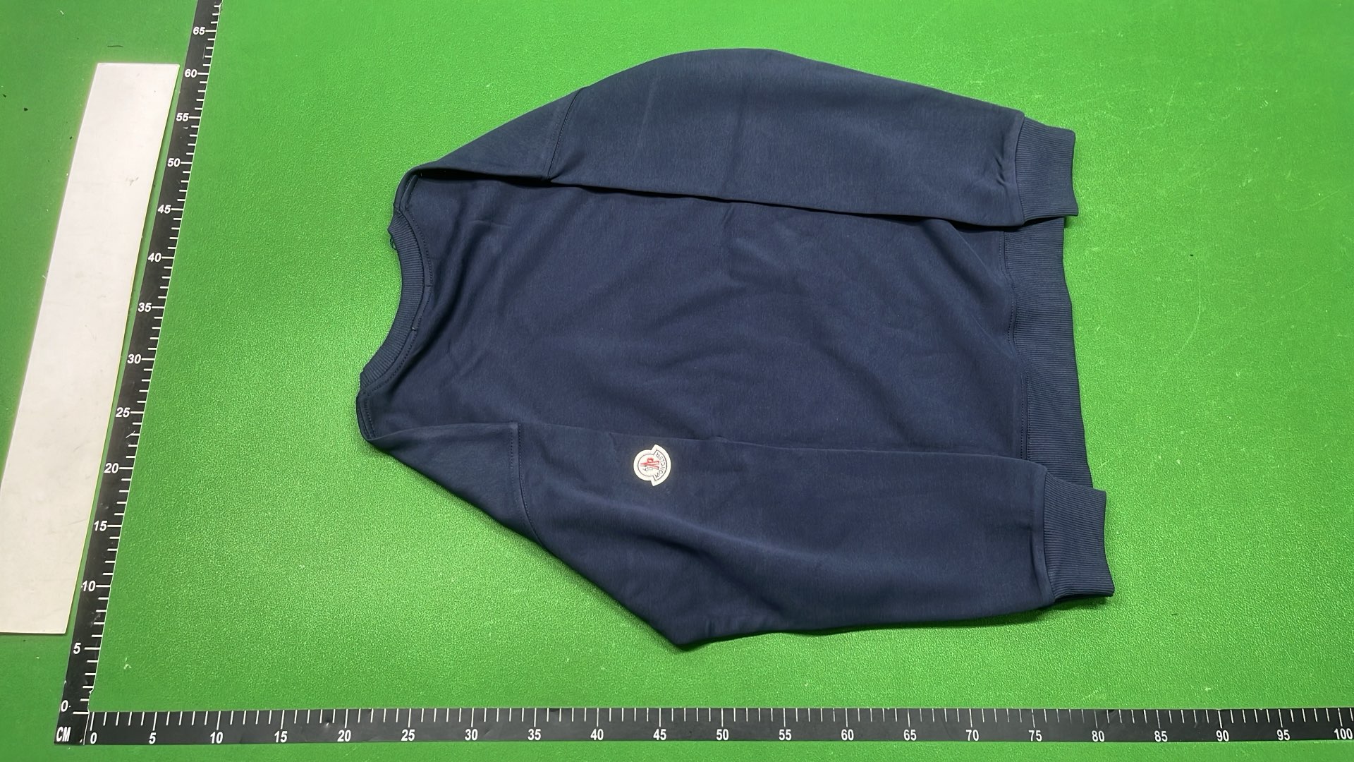 Moncler White Logo Sweatshirt for Men Women