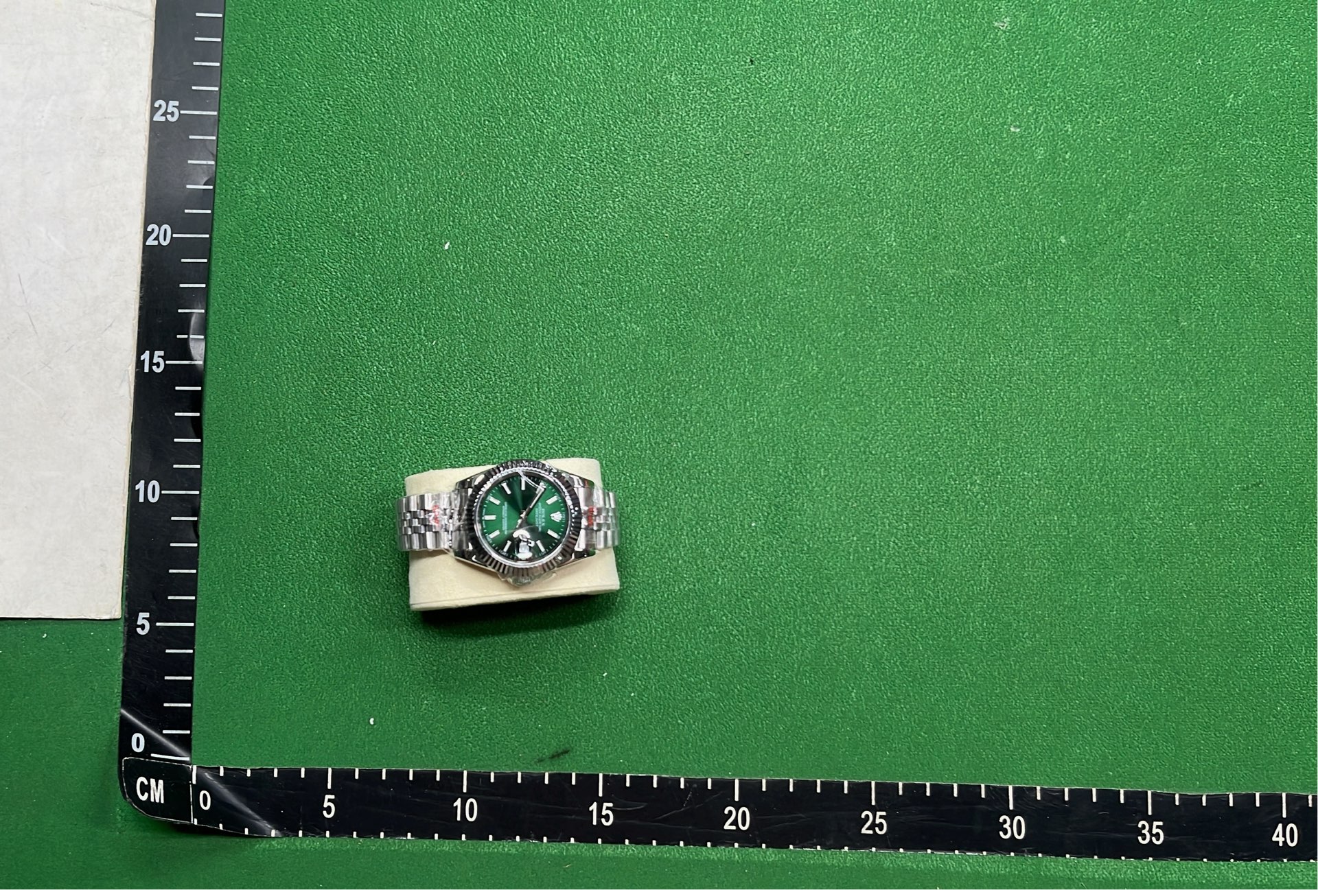 Rolex Submariner Green Dial Stainless Steel Watch