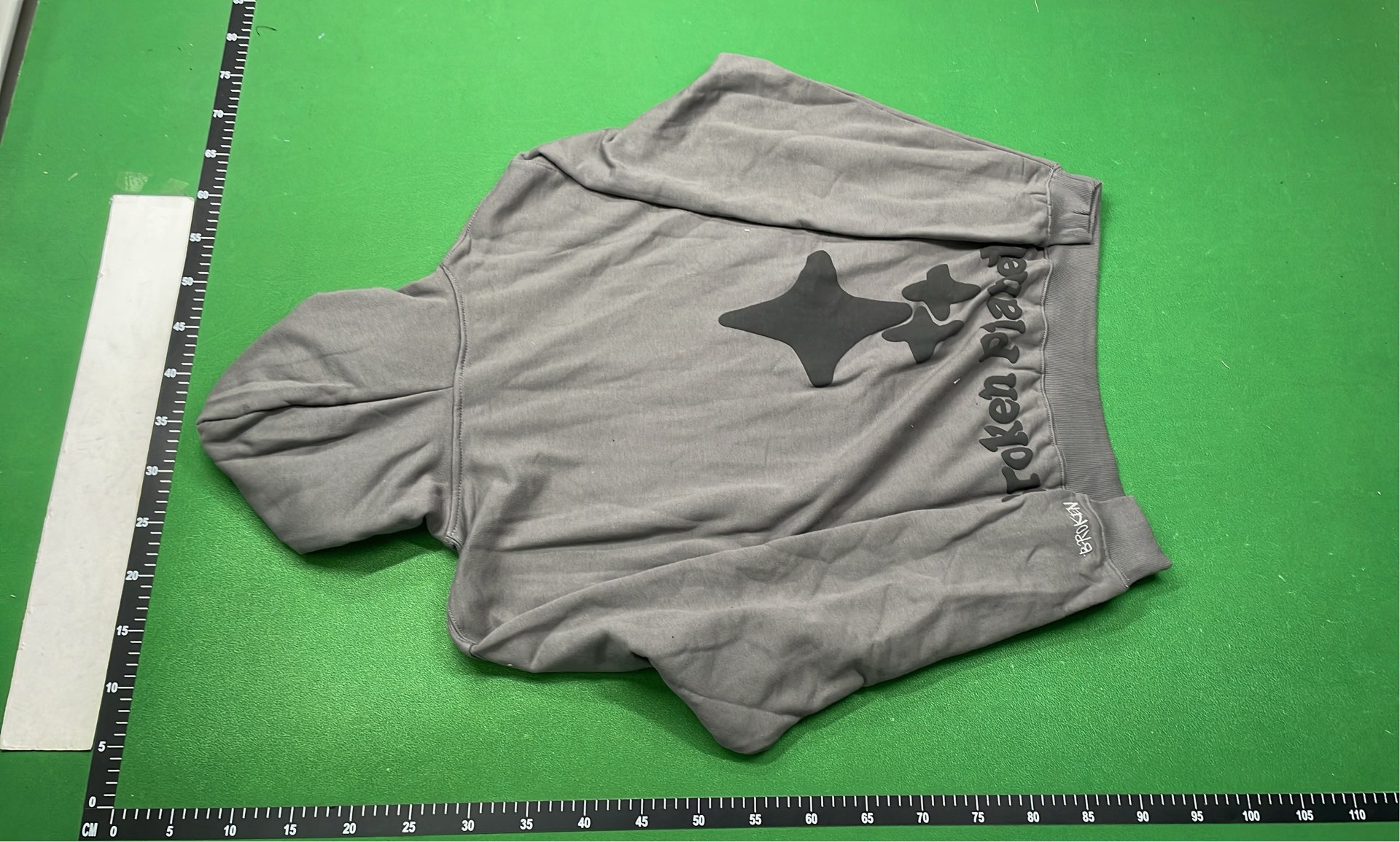 Broken Planet Gray Hoodie and Sweatpants Set