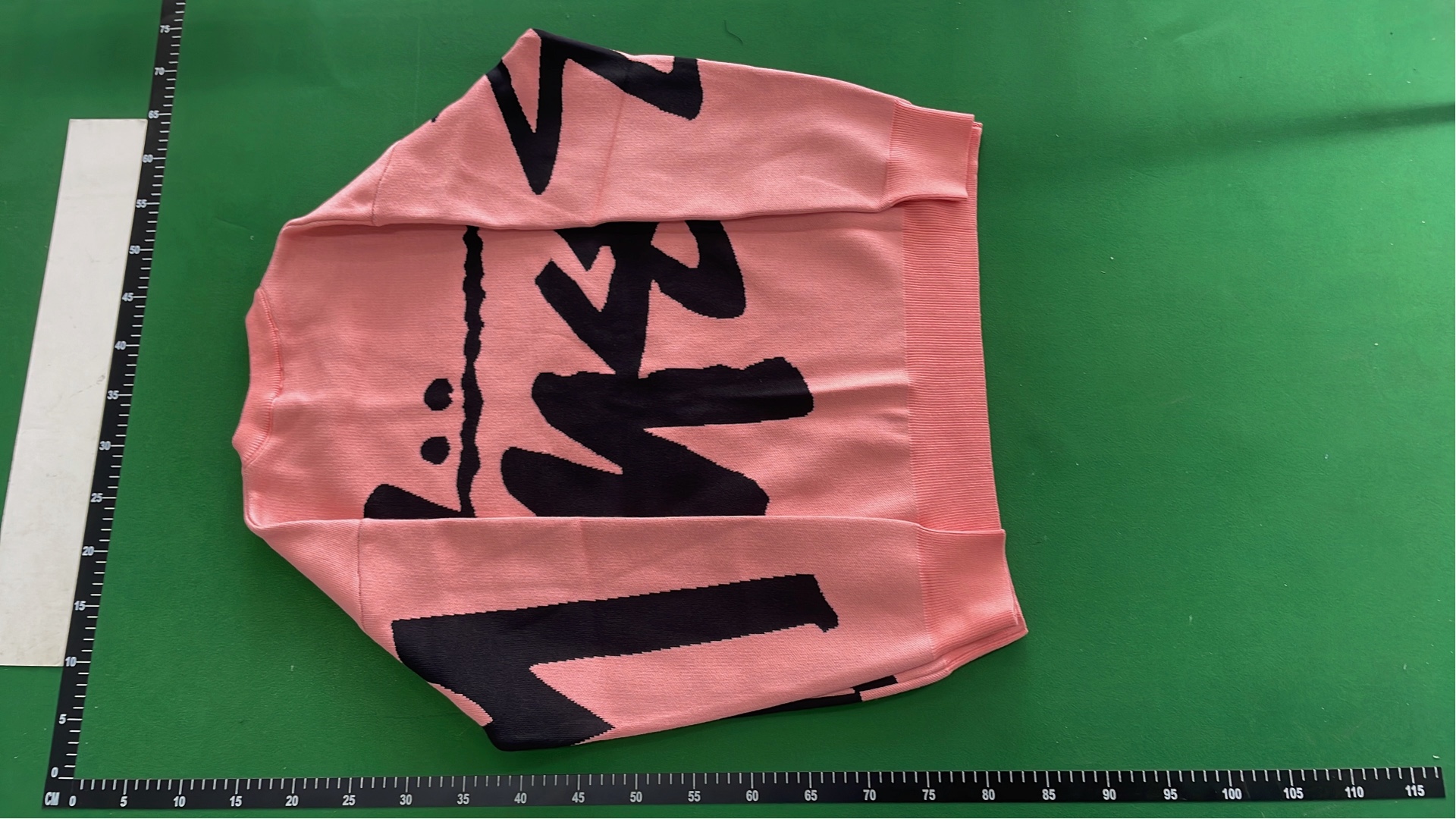 Stussy Black Oversized Crewneck Sweatshirt