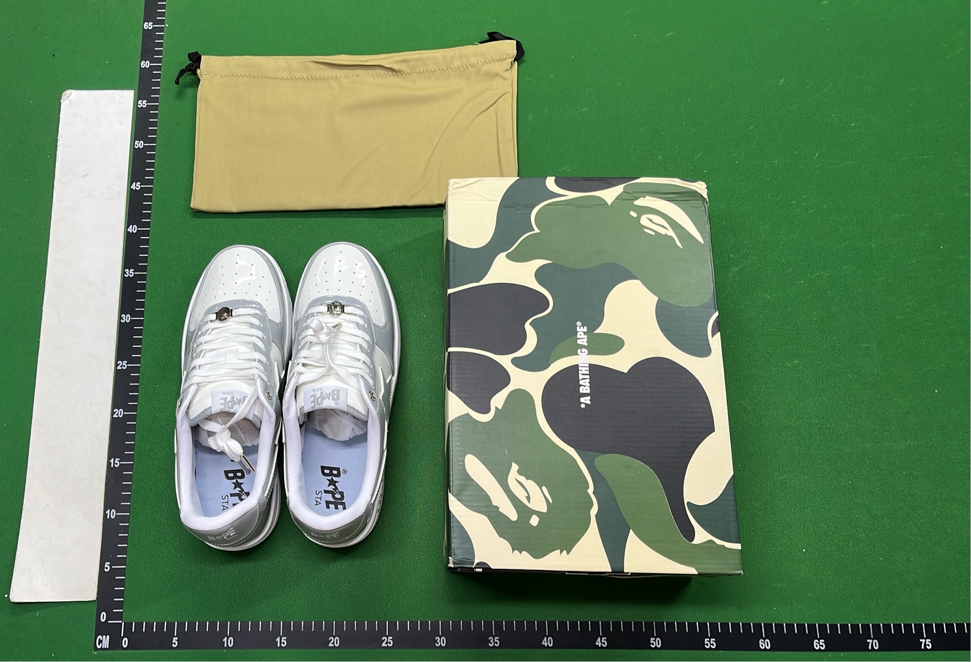 Bape x Nike SB Dunk Low Star Logo Sneakers