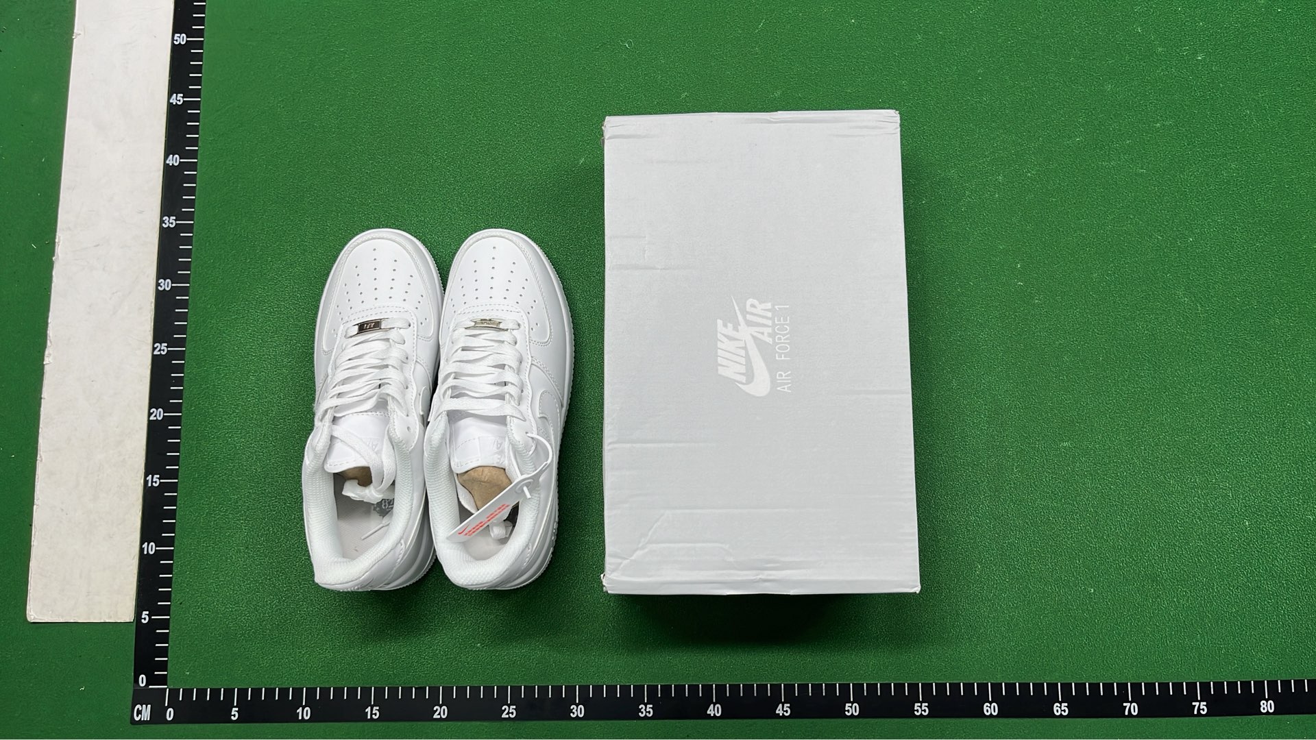 Nike Air Force 1 Low White Leather Sneakers