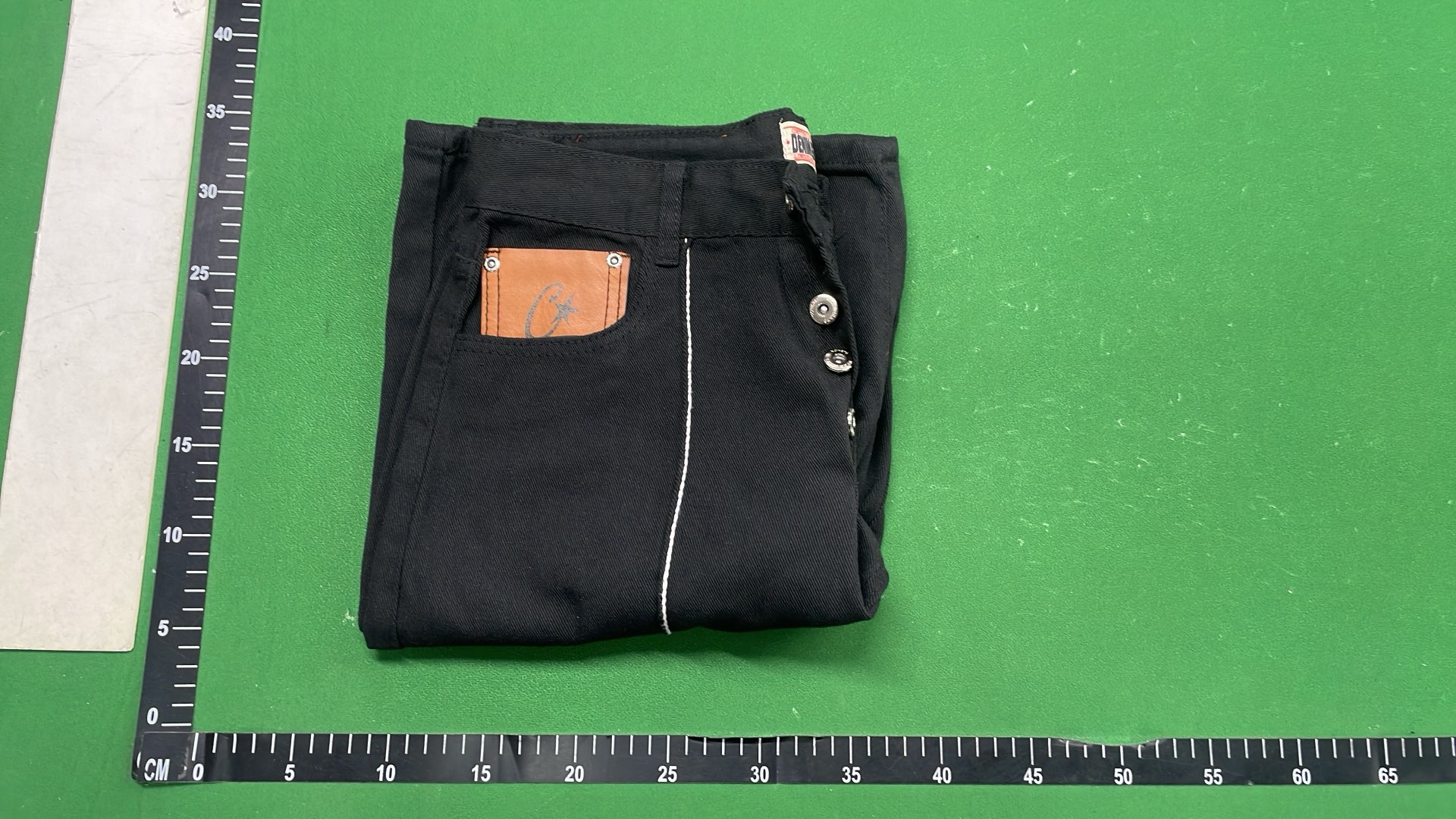 Gray Denim Jacket and Pants Set for Men