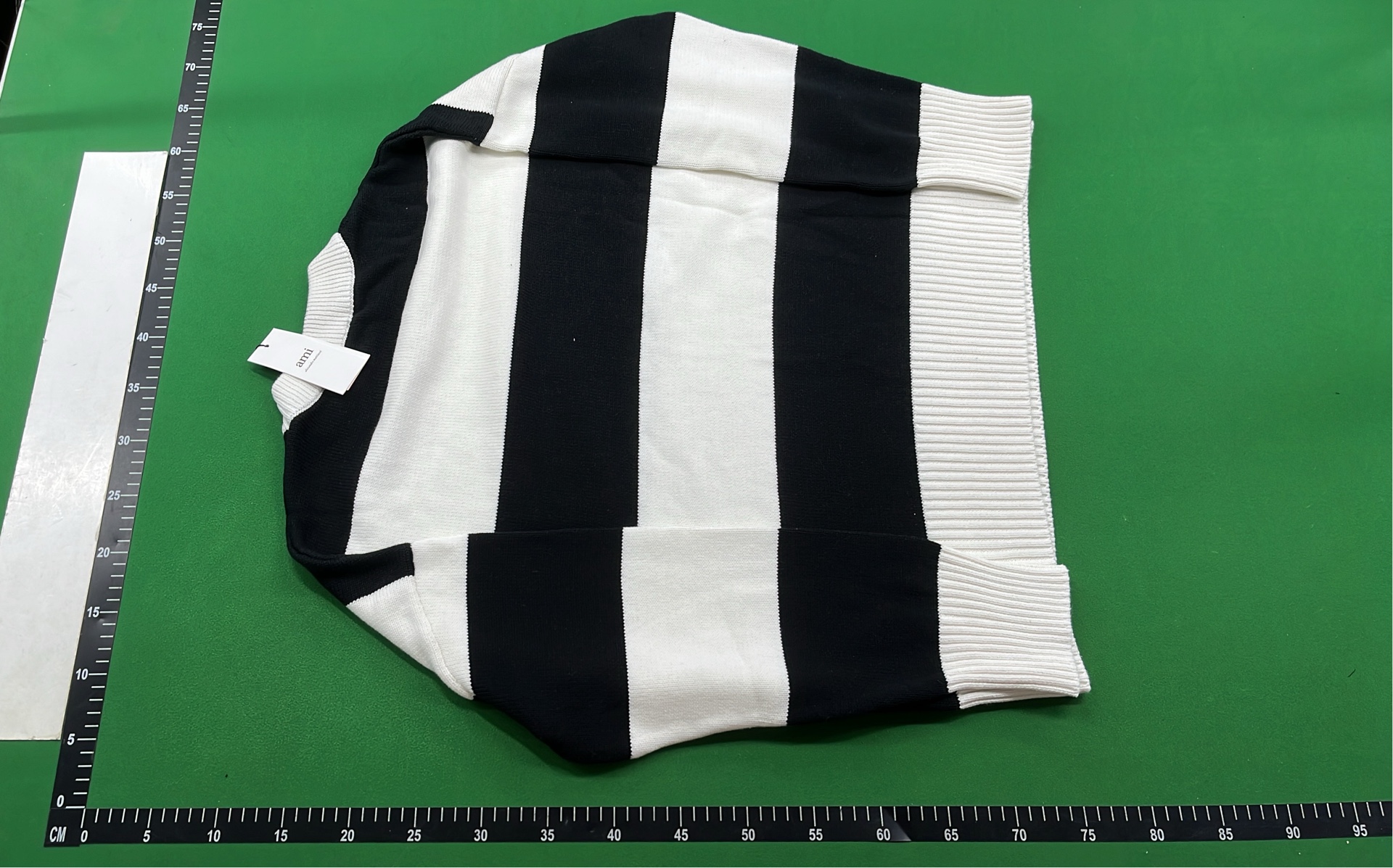 Classic Striped Sweaters with Red Heart Embroidery