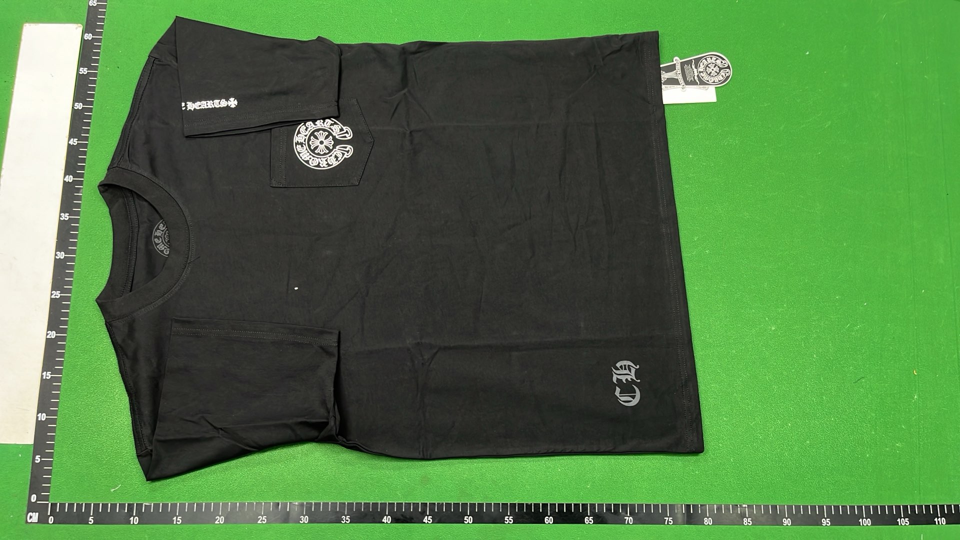 Organic Heart T-Shirt - White and Black Logo Tee