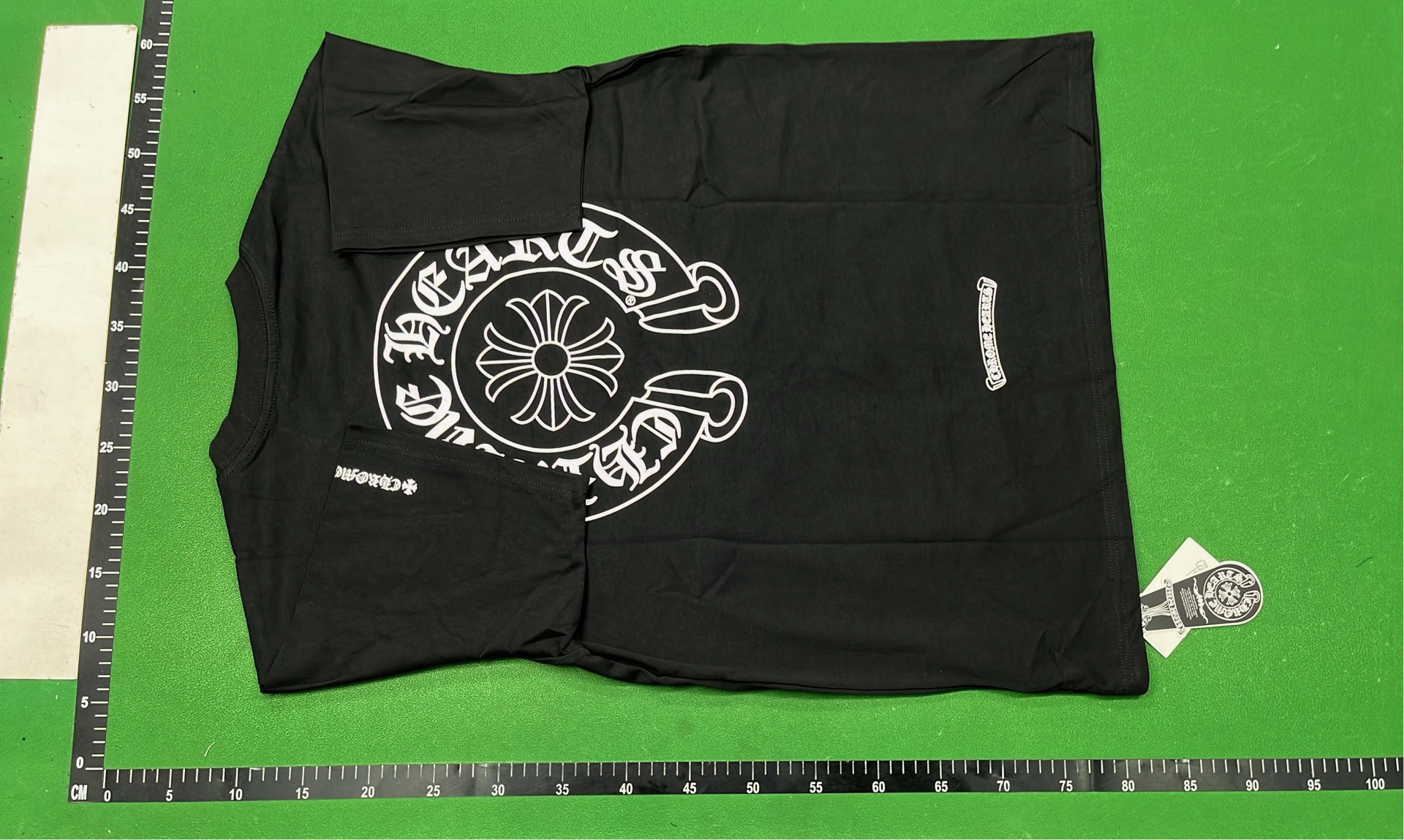 Organic Heart T-Shirt - White and Black Logo Tee