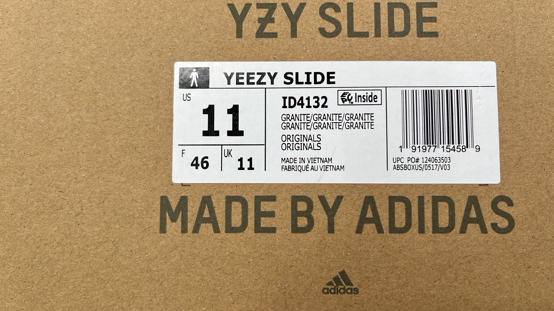 Yeezy Slide FW6345 Beige Unisex Slides by Adidas
