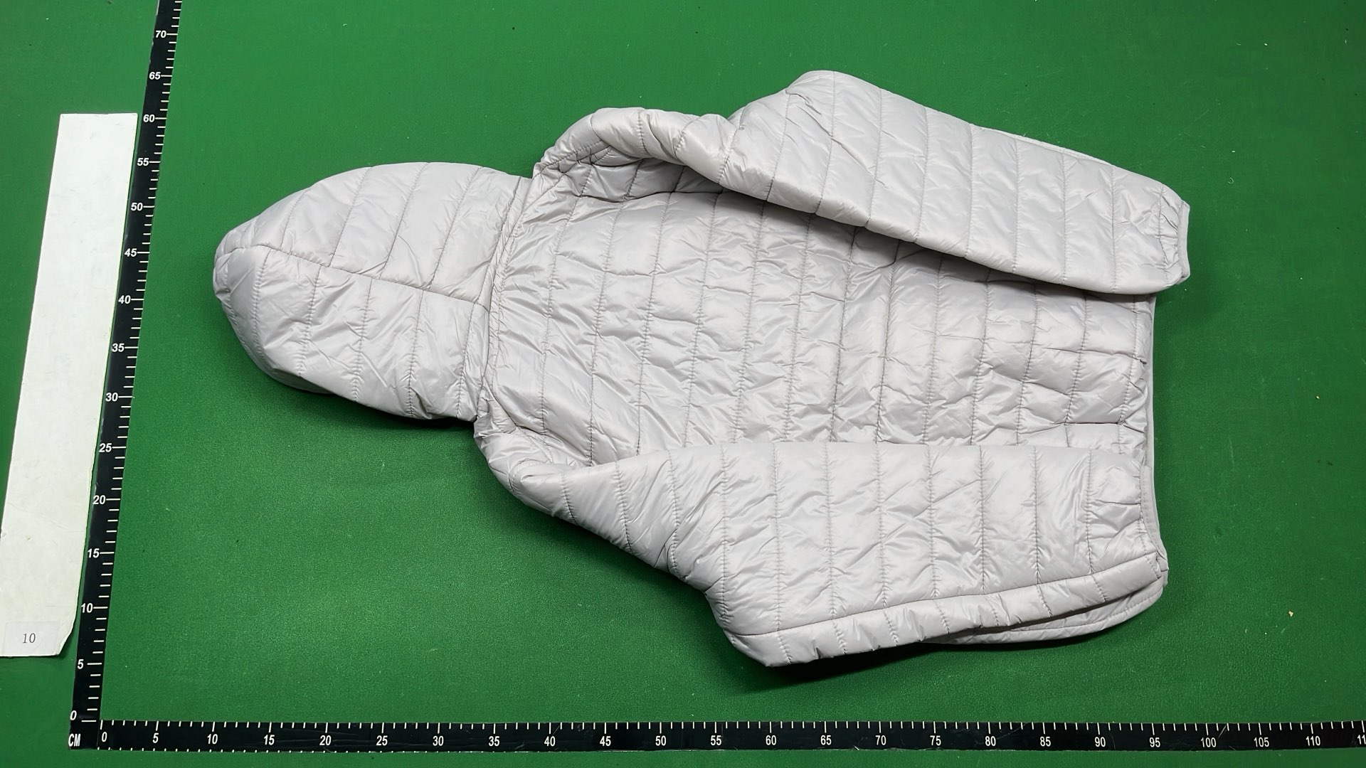 EA7 Men's Blue Hooded Puffer Jacket