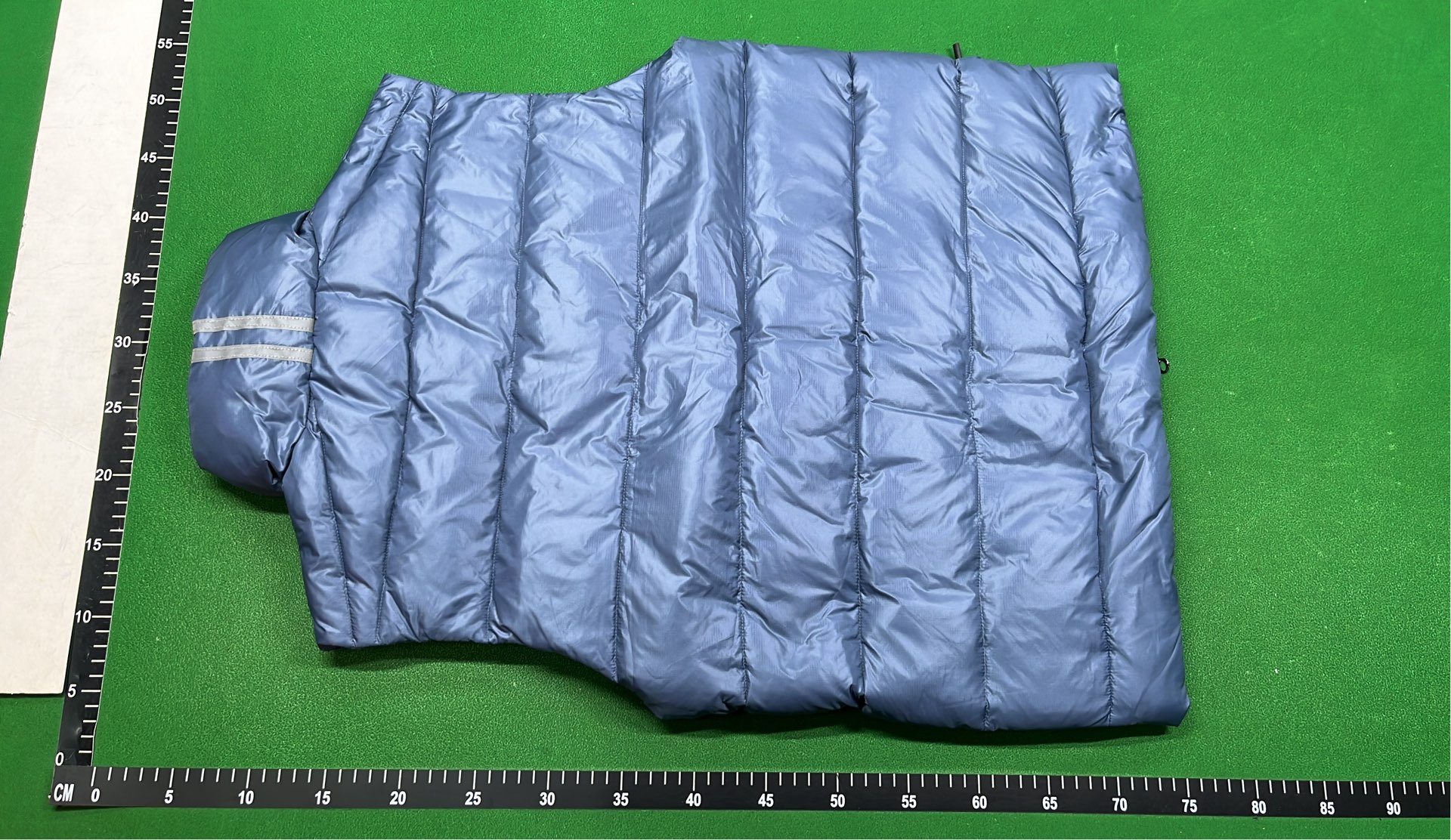 Canada Goose Men's Down Vest - Grey Quilted Insulated