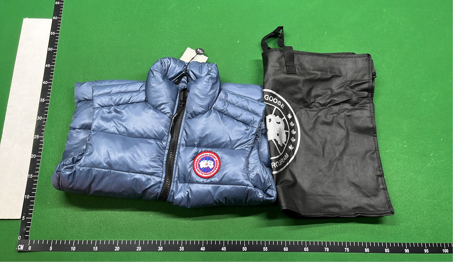 Canada Goose Men's Down Vest - Grey Quilted Insulated