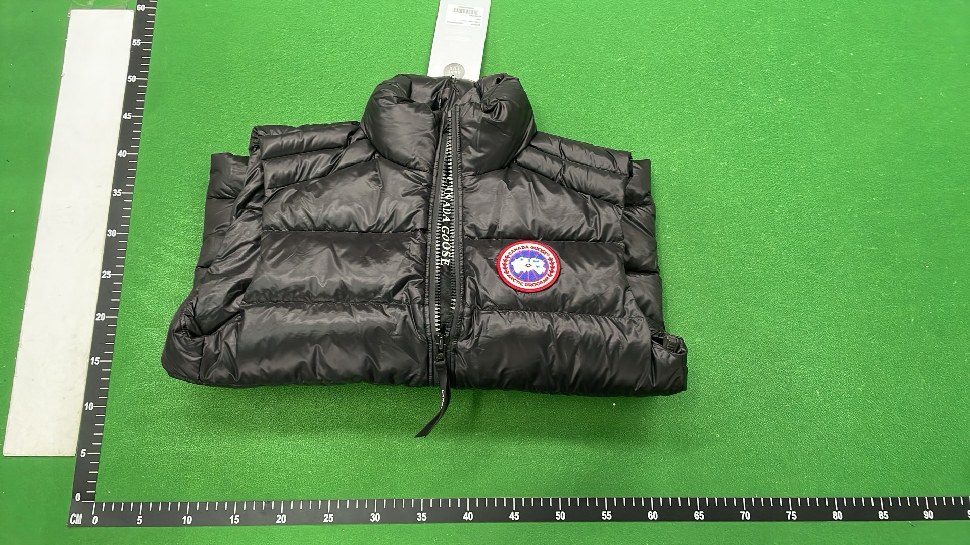 Canada Goose Men's Down Vest - Grey Quilted Insulated